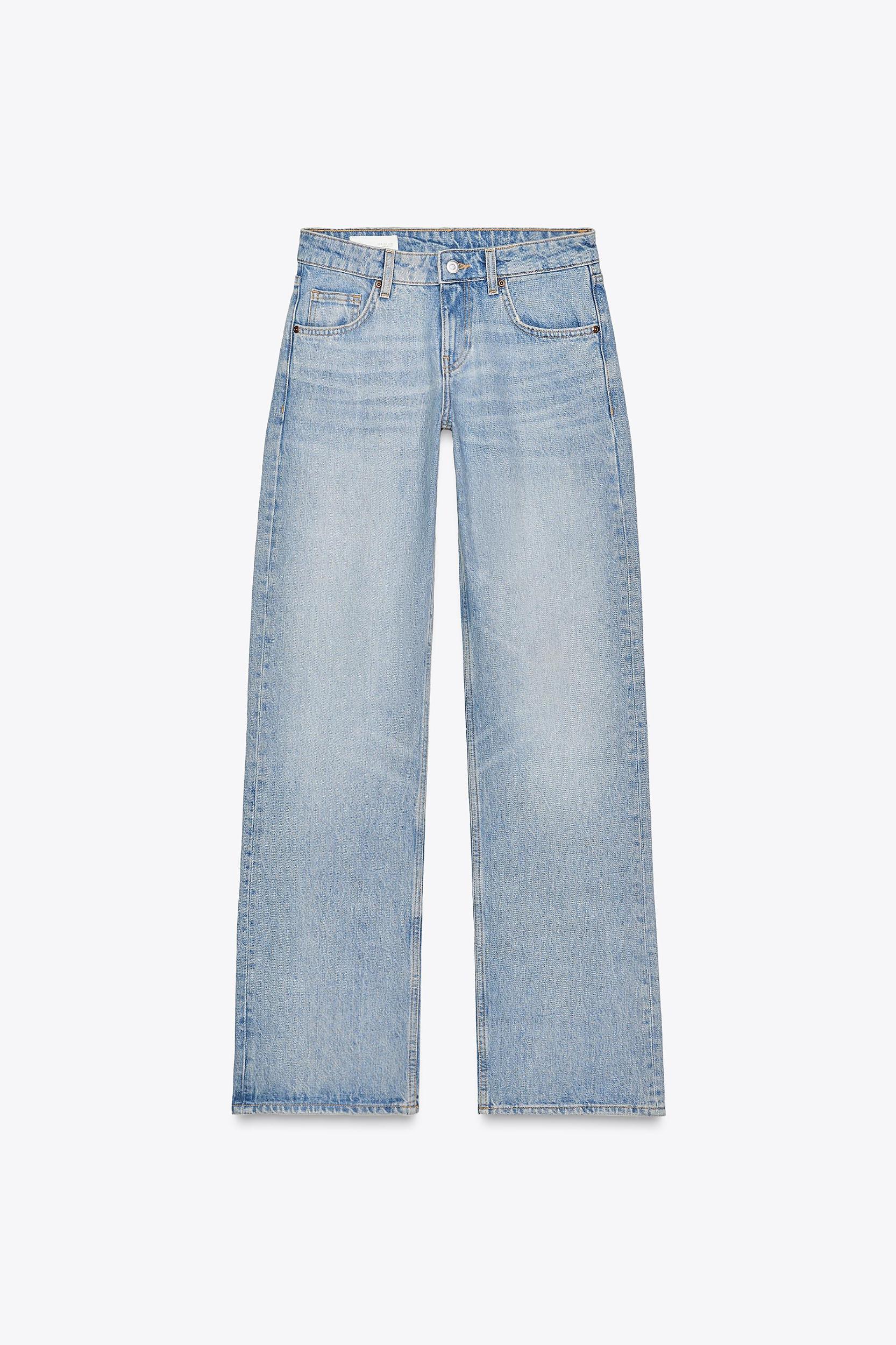 TRF LOW-RISE WIDE LEG JEANS Product Image