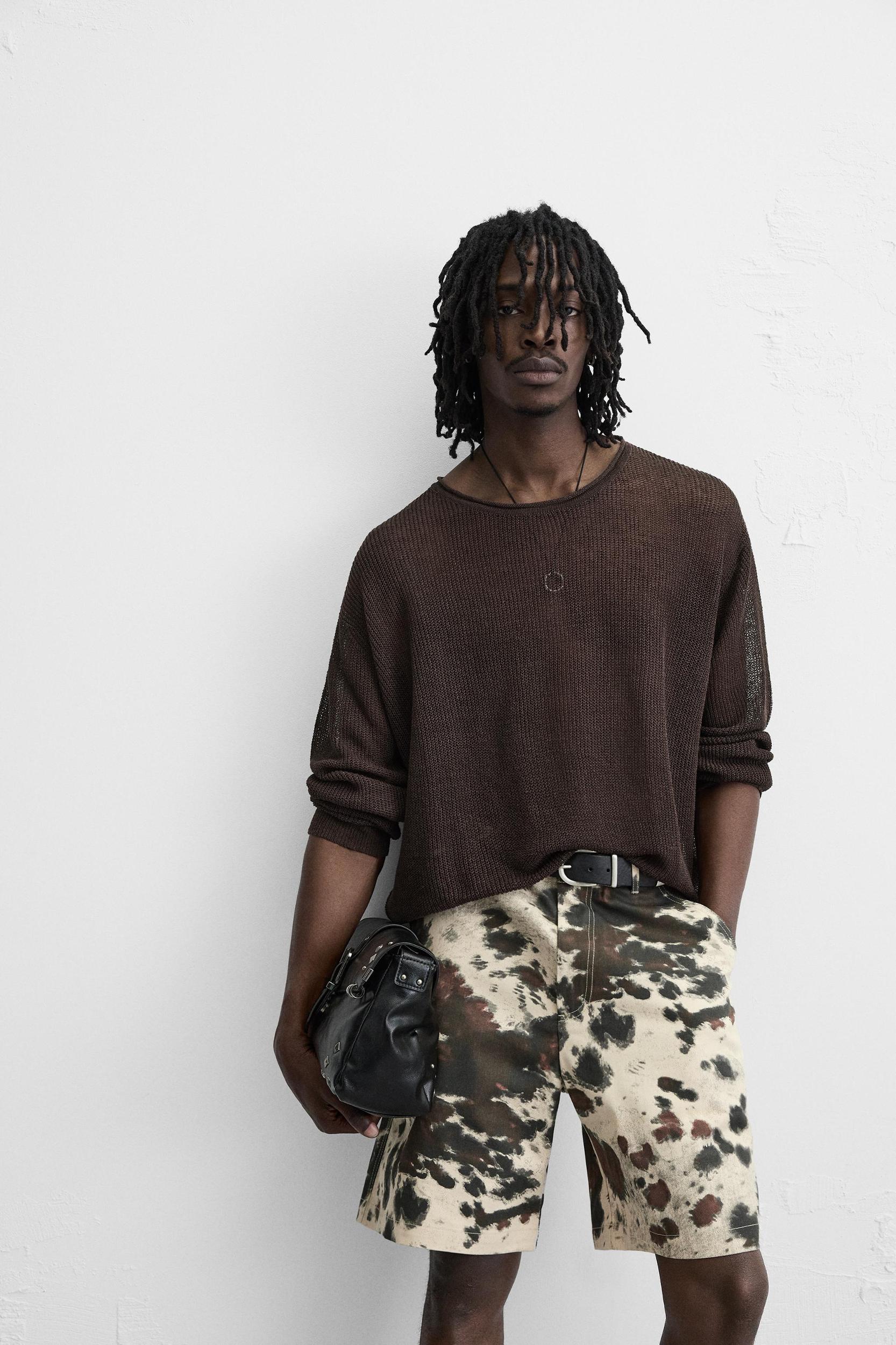 ANIMAL PRINT SHORTS Product Image