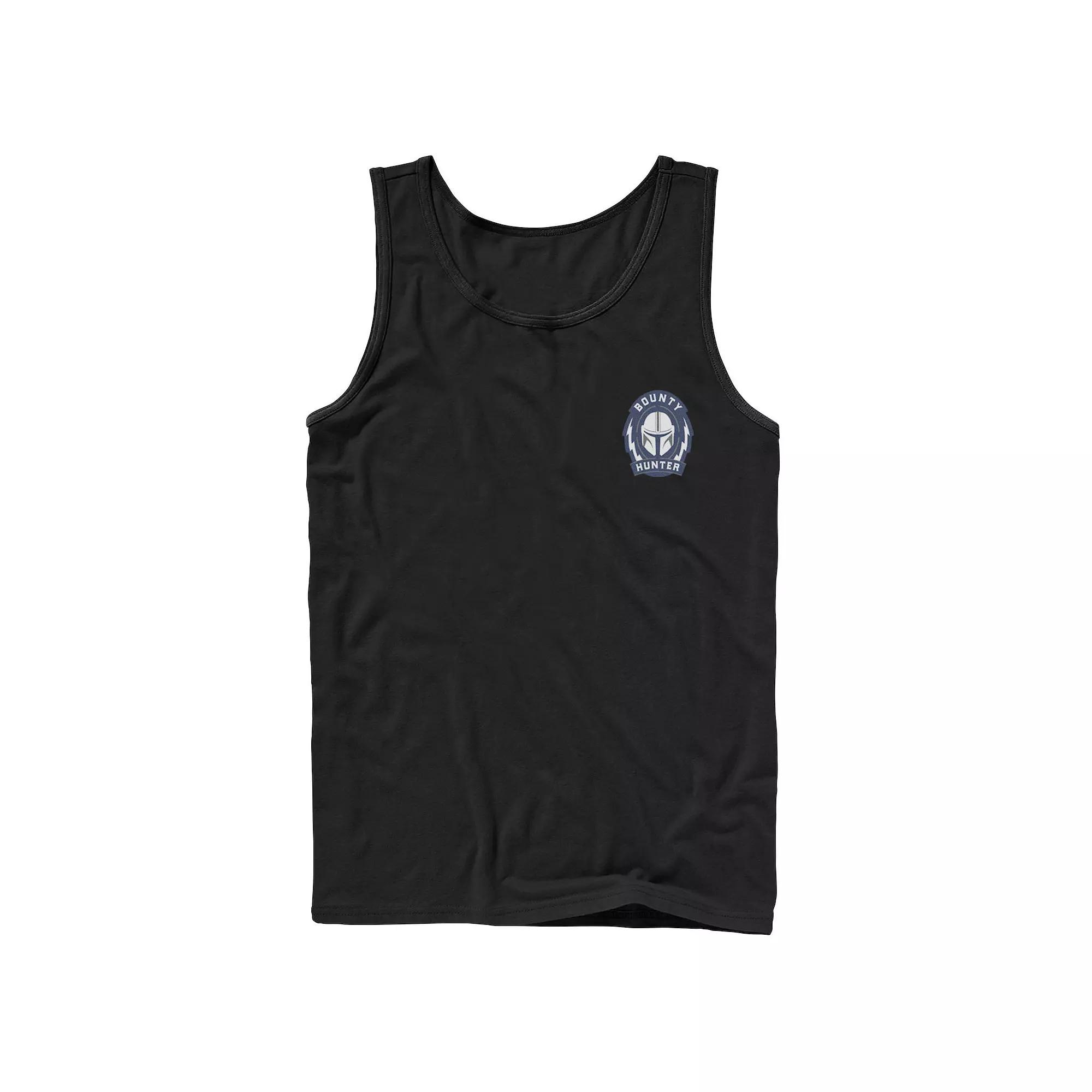 Men's Star Wars The Mandalorian Bounty Hunter Badge Tank Top,  Product Image