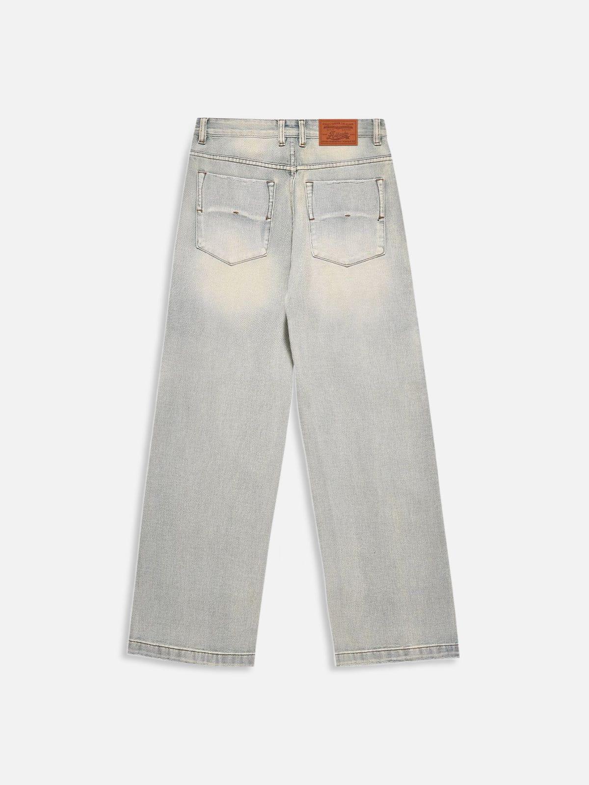 Aelfric Eden Washed Baggy Jeans Product Image