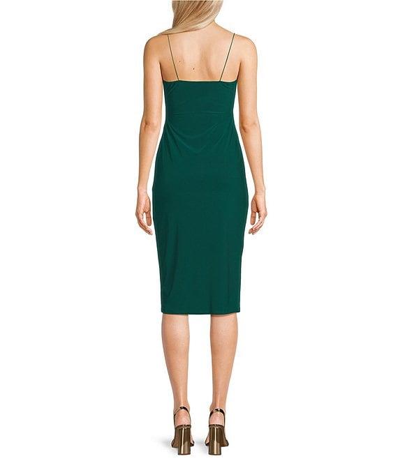 B. Darlin Cowl Neck Sleeveless Midi Dress Product Image