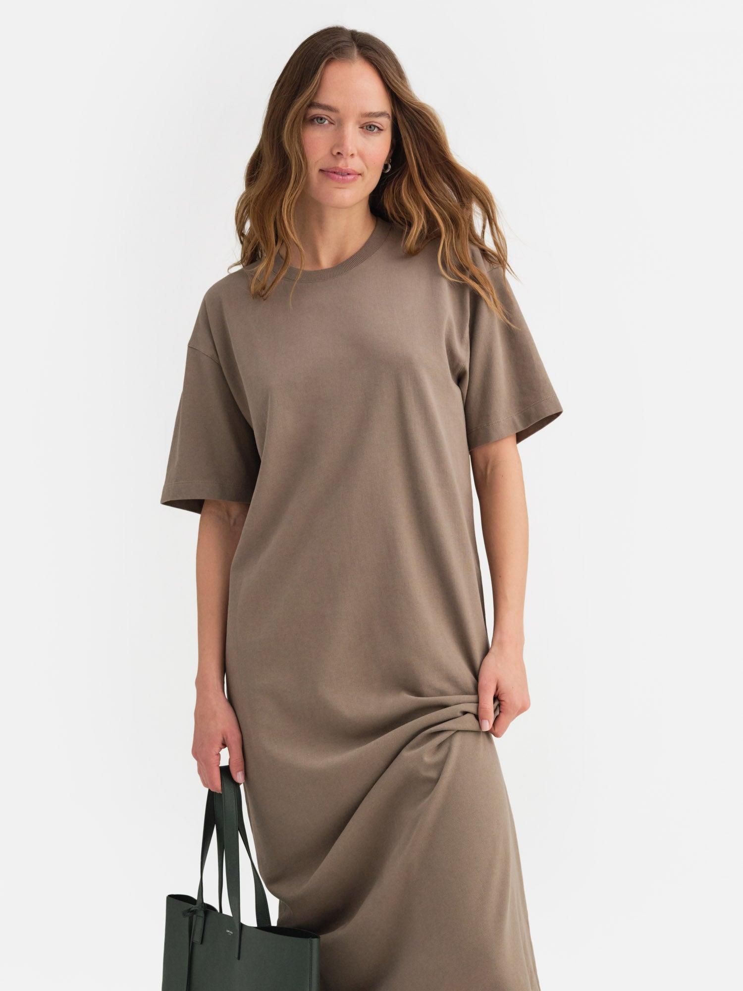 Organic Heavyweight Tee Dress Female Product Image