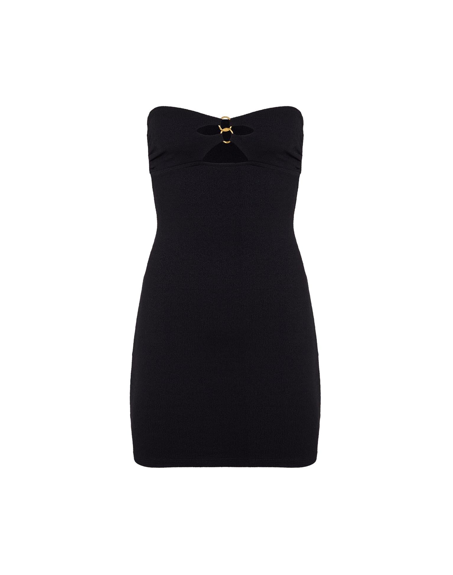 Firenze Jolie Bodycon Dress - Black Product Image