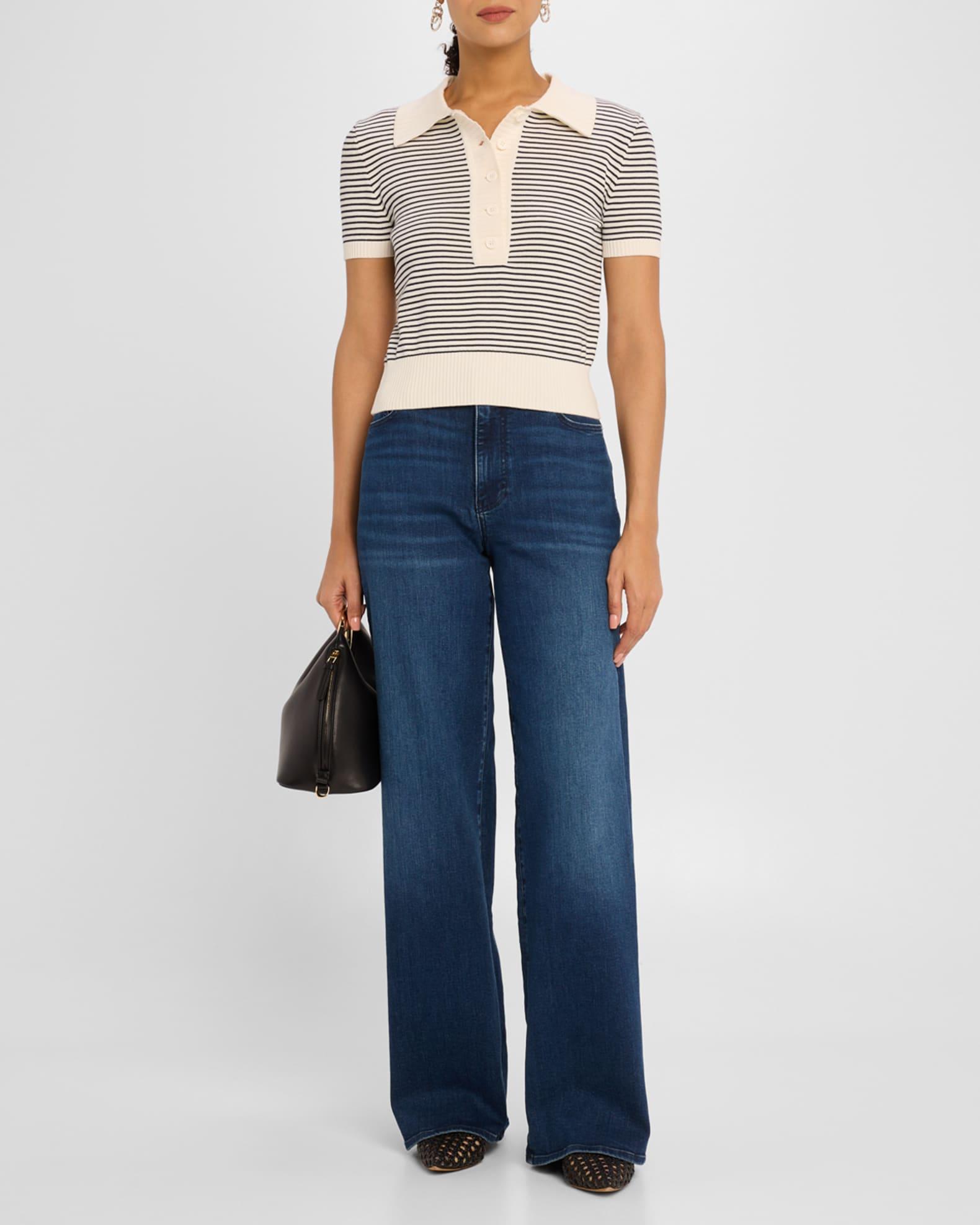 Le Slim Palazzo Long Jeans Product Image
