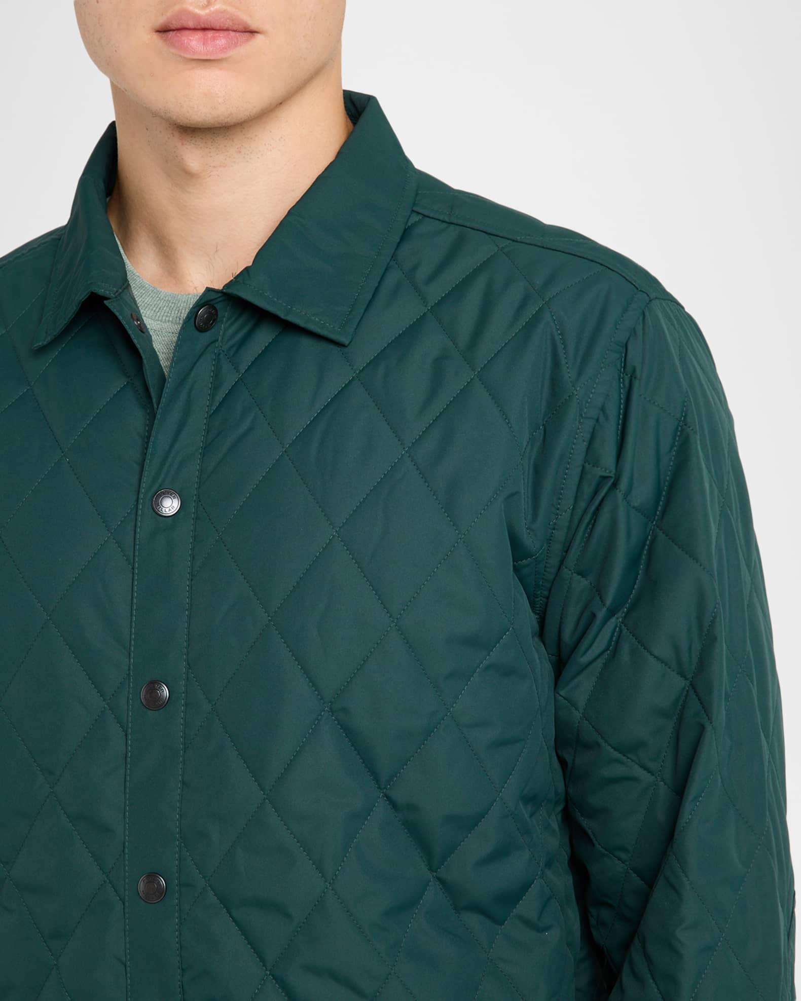 Men's Brighton Quilted Shirt Jacket Product Image