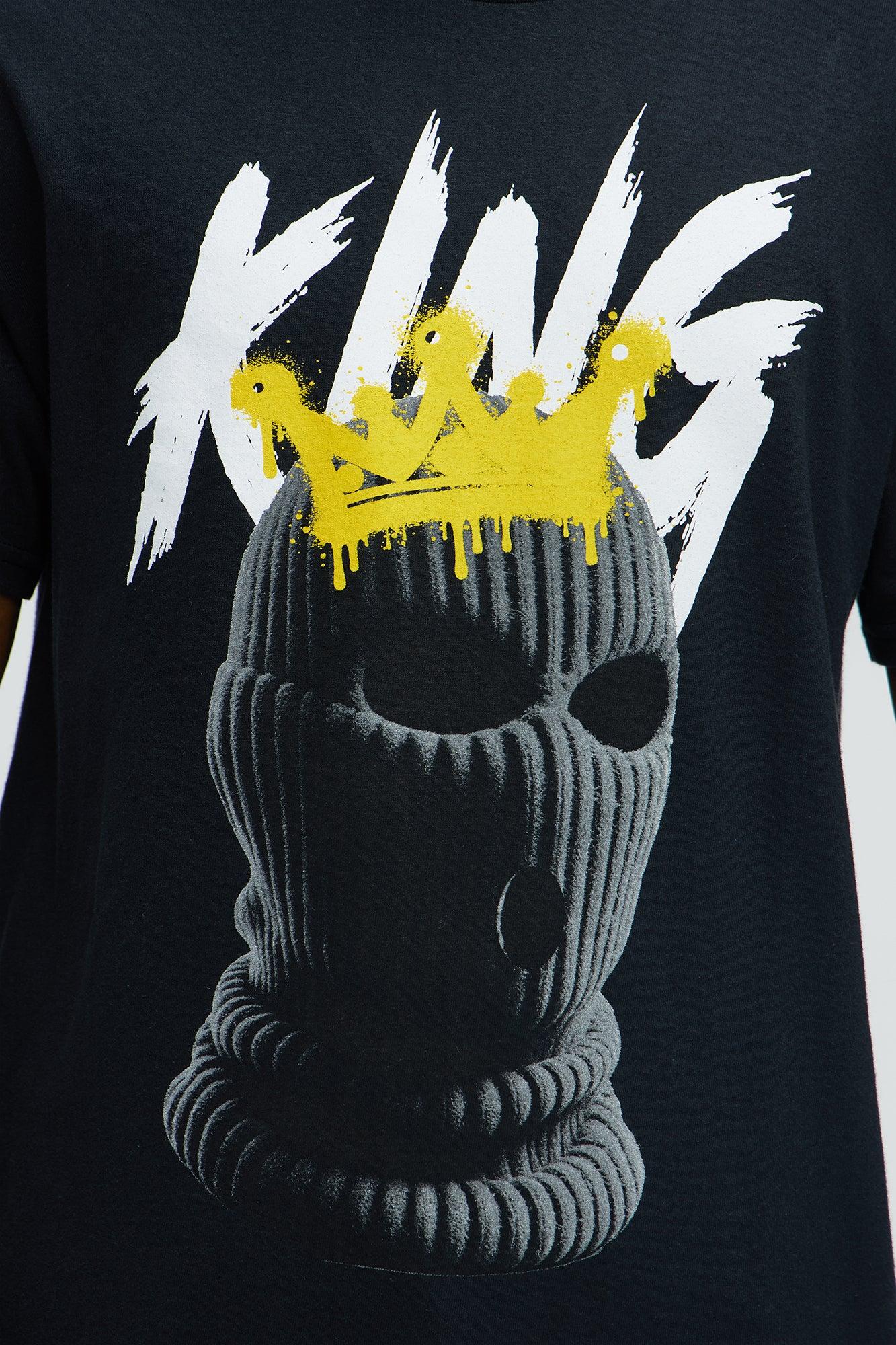 Masked Royalty Short Sleeve Tee - Black Male Product Image