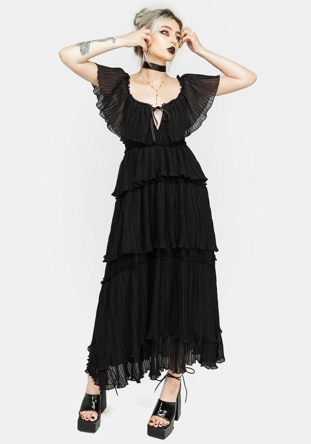 Thornhille Tulle Tiered Midaxi Dress Product Image