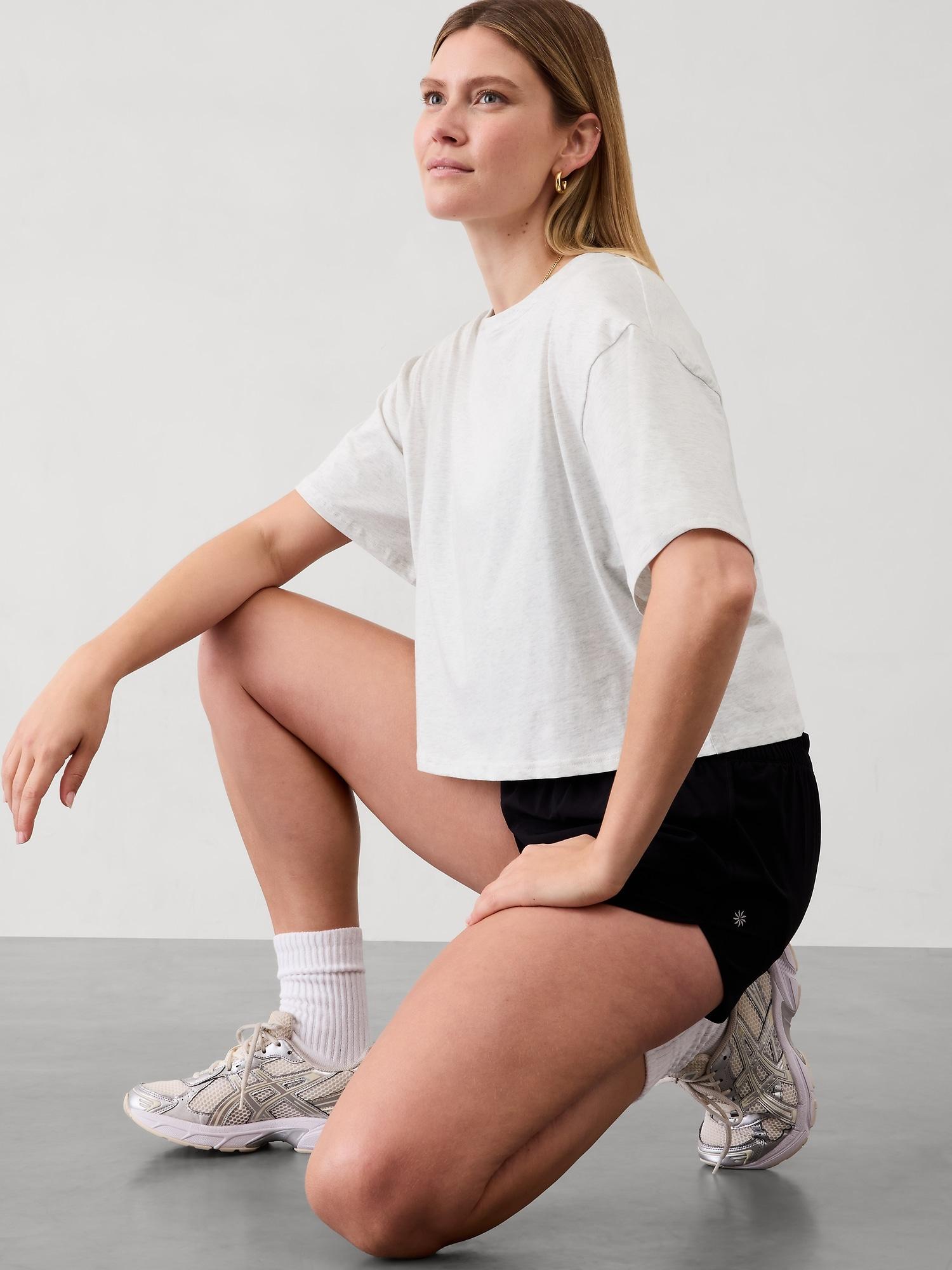 True Cotton Crop Tee Product Image