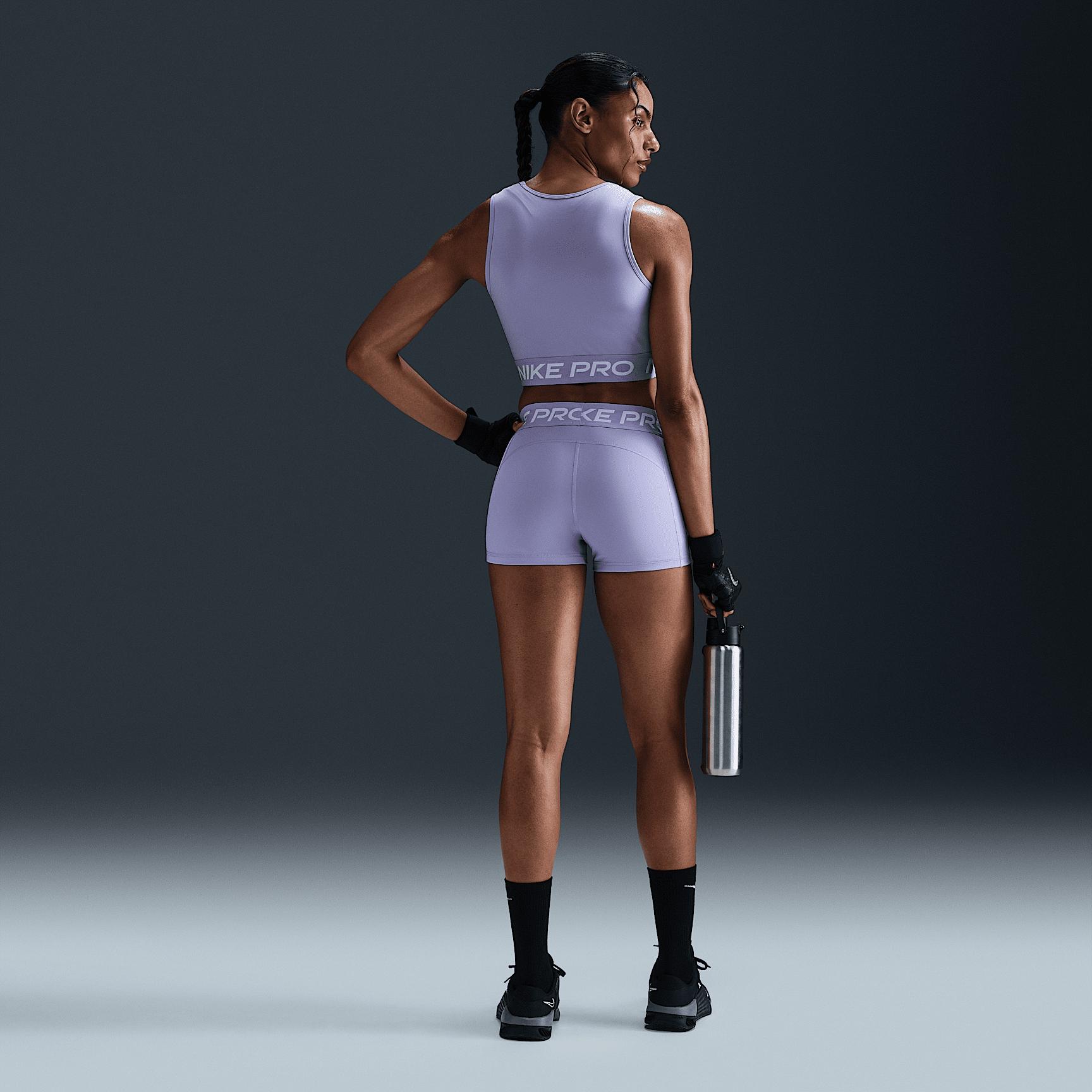 Womens Nike Pro Dri-FIT Crop Tank Top Product Image