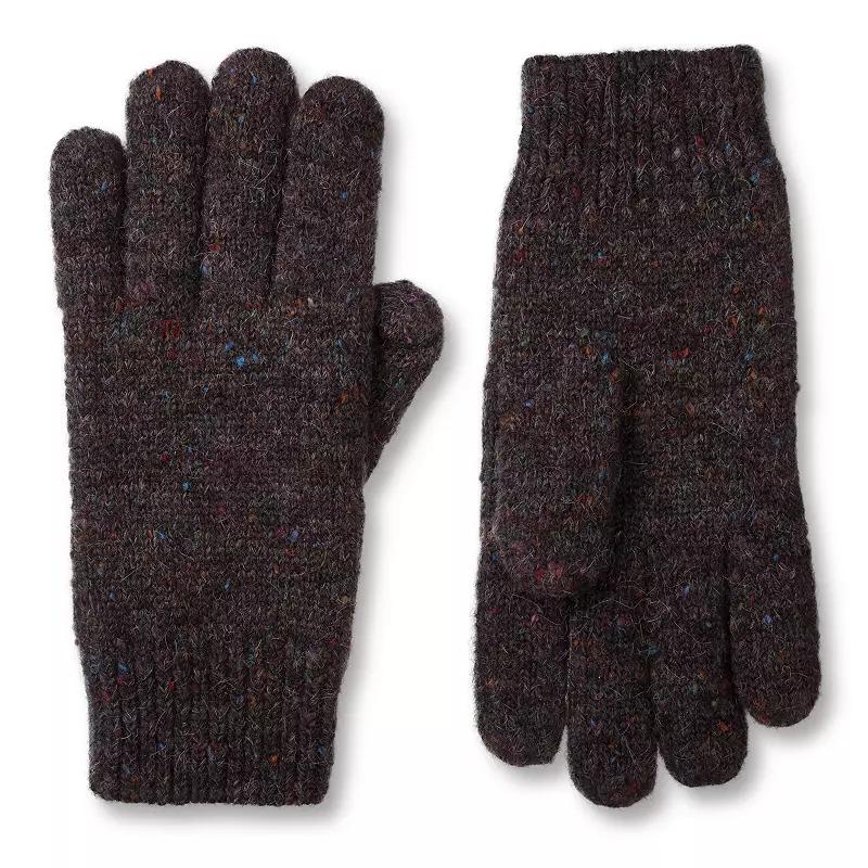 Women's isotoner Recycled Knit Touch Screen Gloves, Grey Product Image