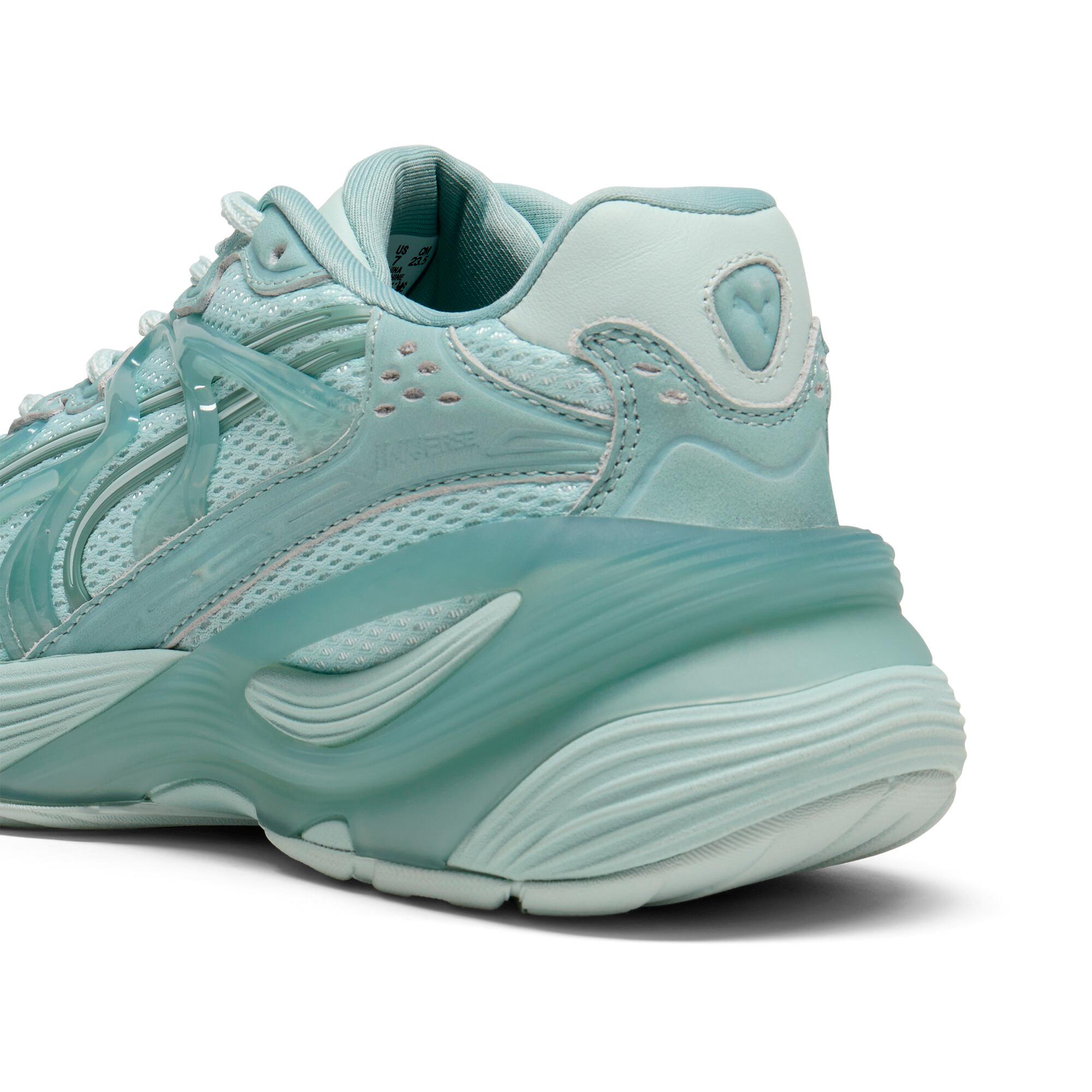 PUMA LACE EM UP Women's Bike Shorts in Spring Fern/Aop Product Image