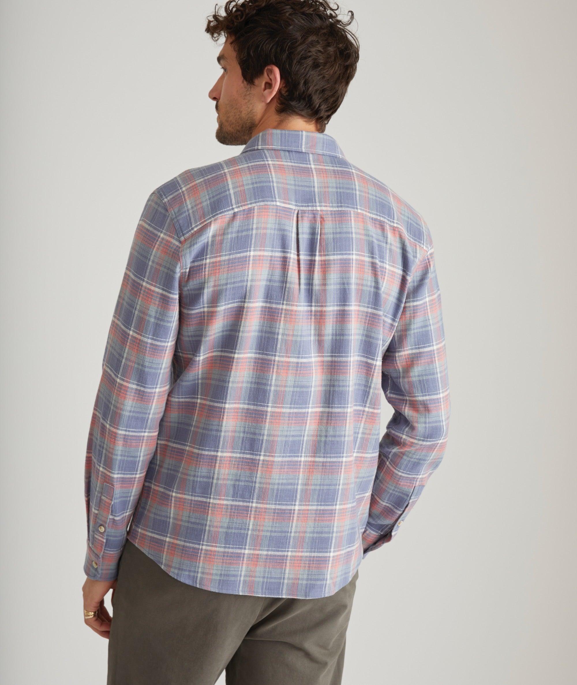 Stretch Selvage Long Sleeve Shirt Product Image