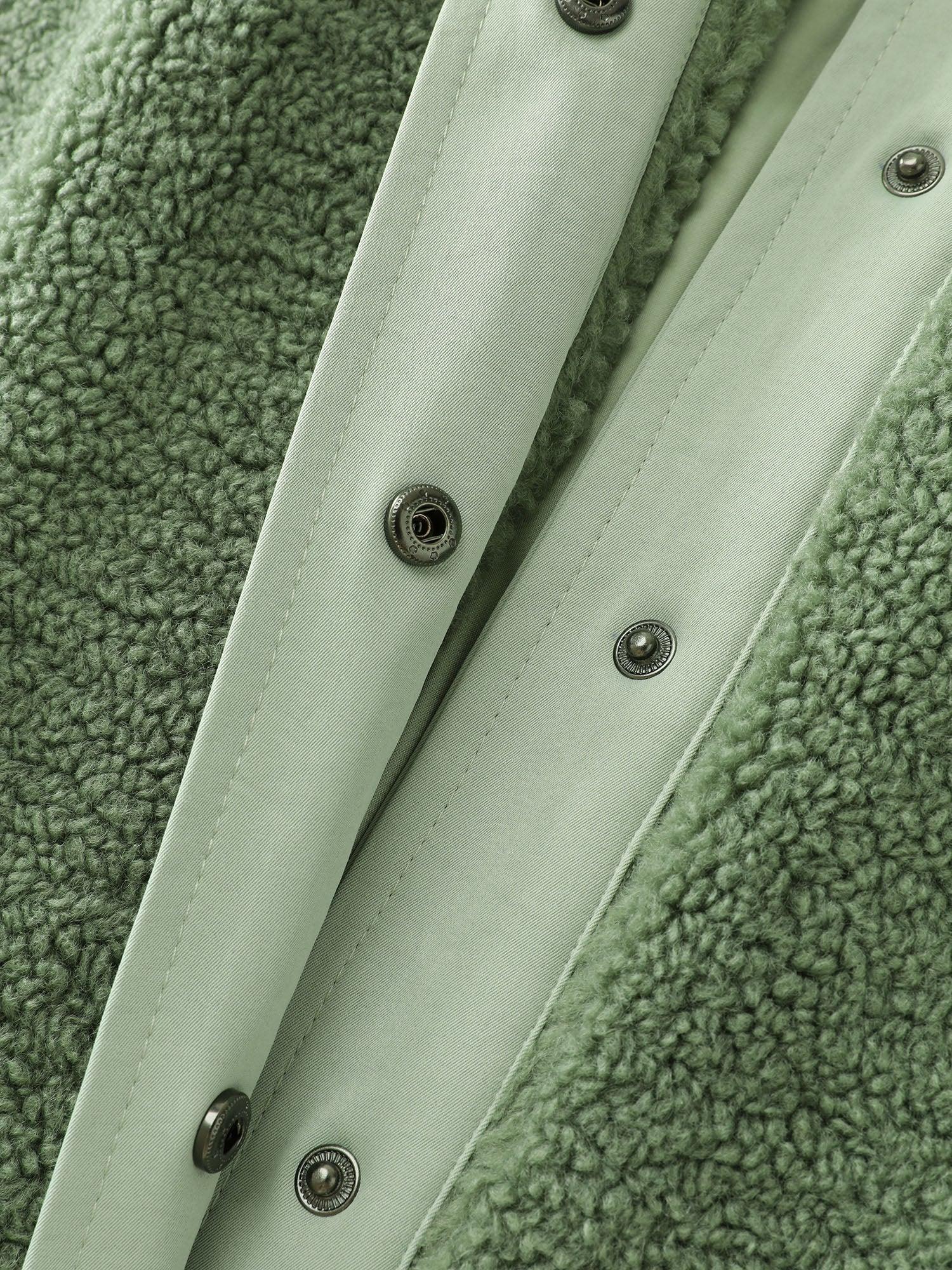 Warm & Cozy Textured Pockets Vest Female Product Image