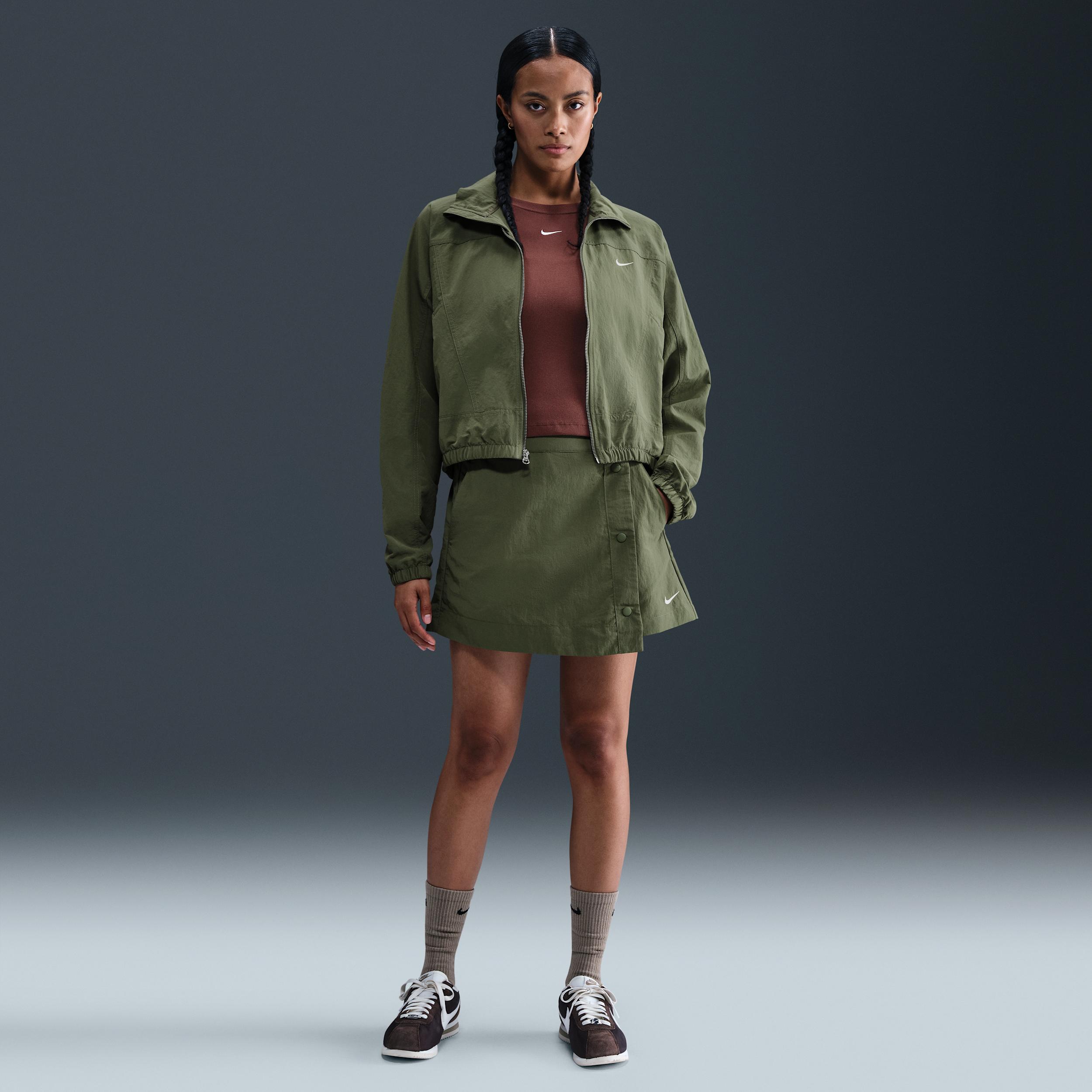 Womens Nike Sportswear Essential Woven Skort | HM6979-222 Product Image