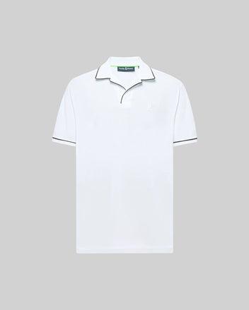 MENS JAXON SOFT PIQUE CAMP COLLAR POLO - MT0100006 Male Product Image