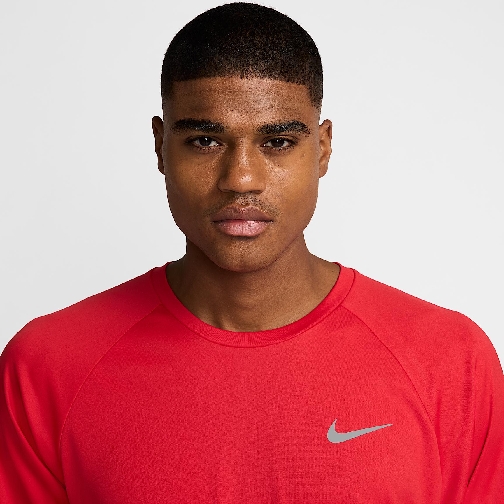 Nike Essential Men's Short-Sleeve Hydroguard Swim Shirt Product Image