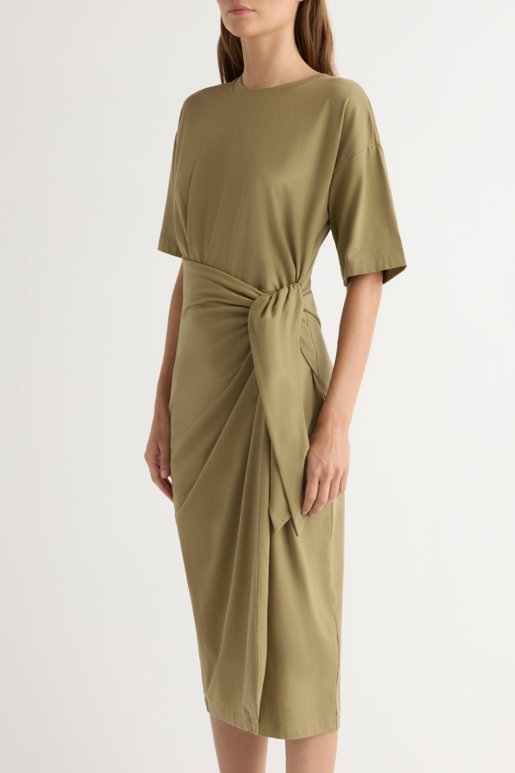 Noa Organic Cotton T-Shirt Wrap Dress Product Image