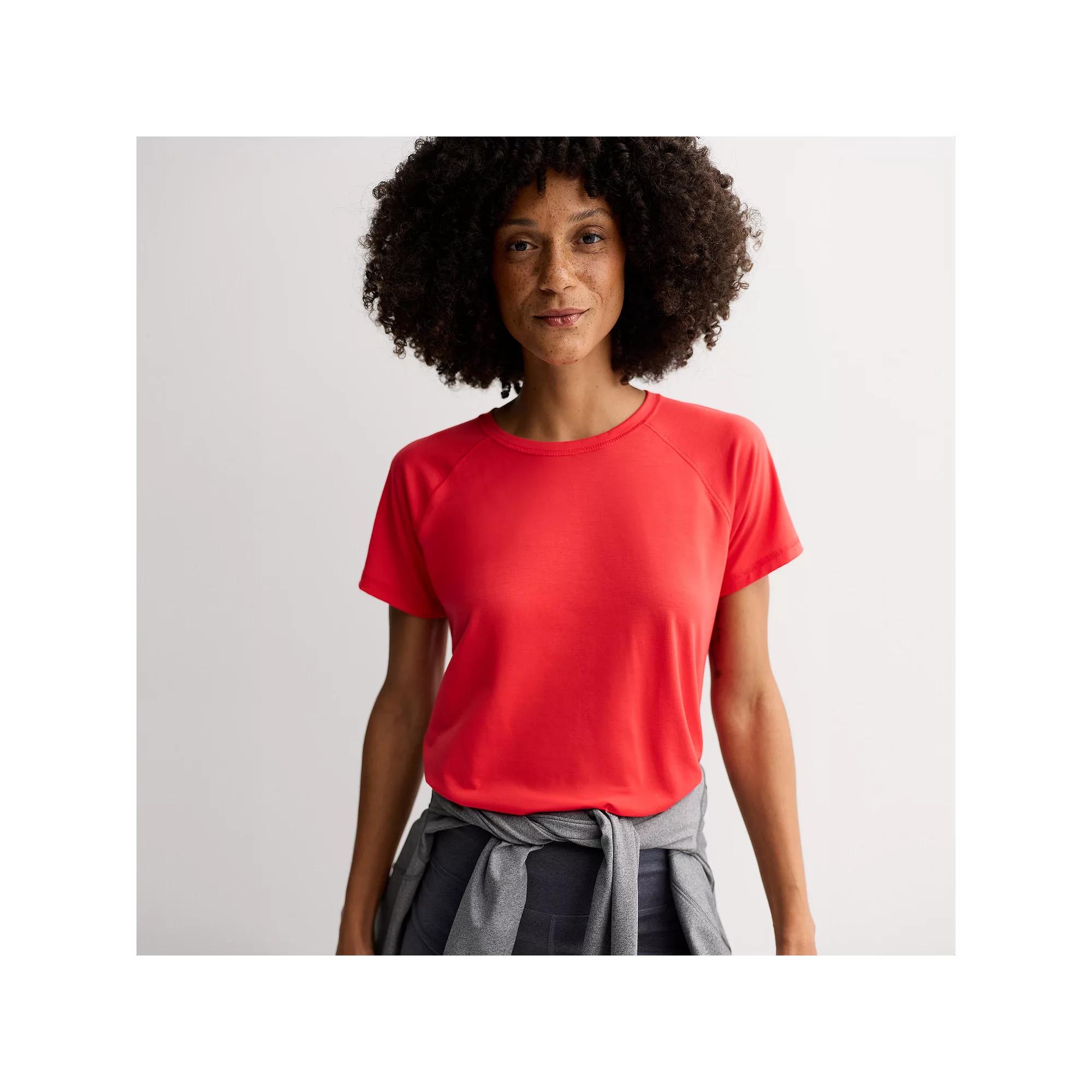 Women's Tek Gear® Essential Core Raglan Tee,  Product Image