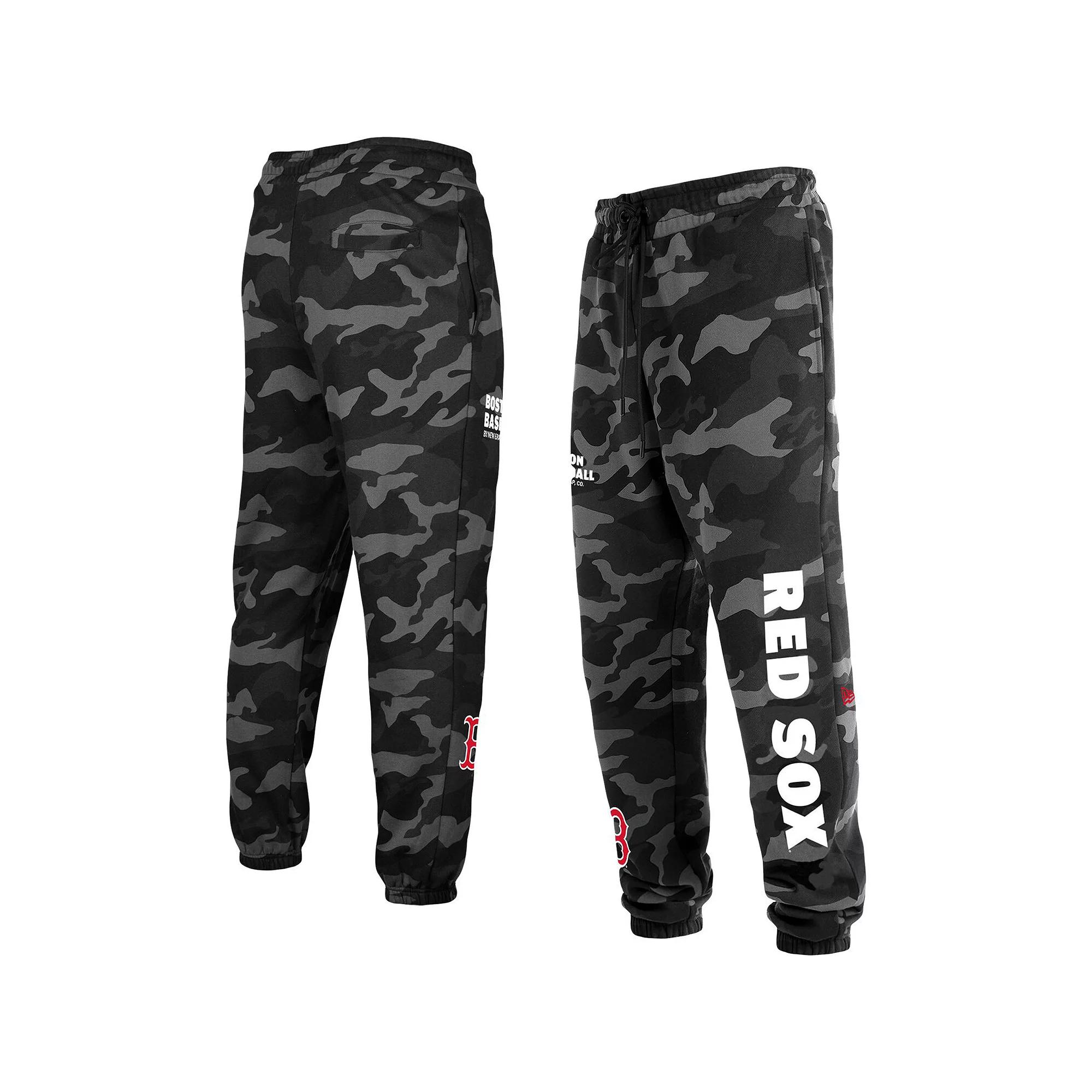 Men's New Era Black Chicago White Sox Camo Jogger Pants, Size: Large Product Image
