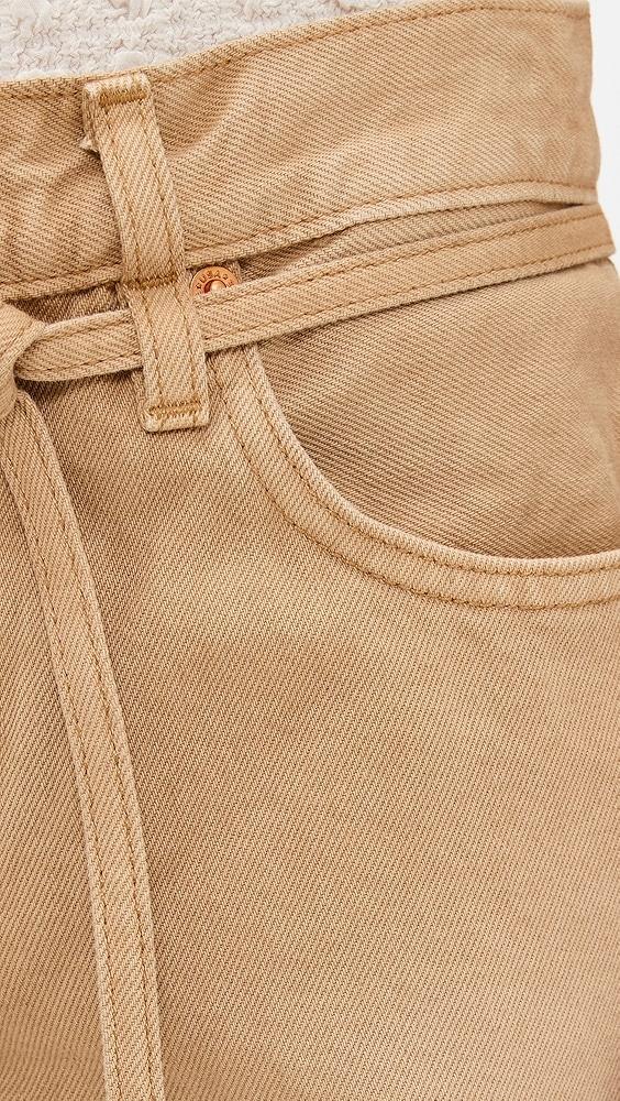 SLVRLAKE Mica Belted Jeans | Shopbop Product Image