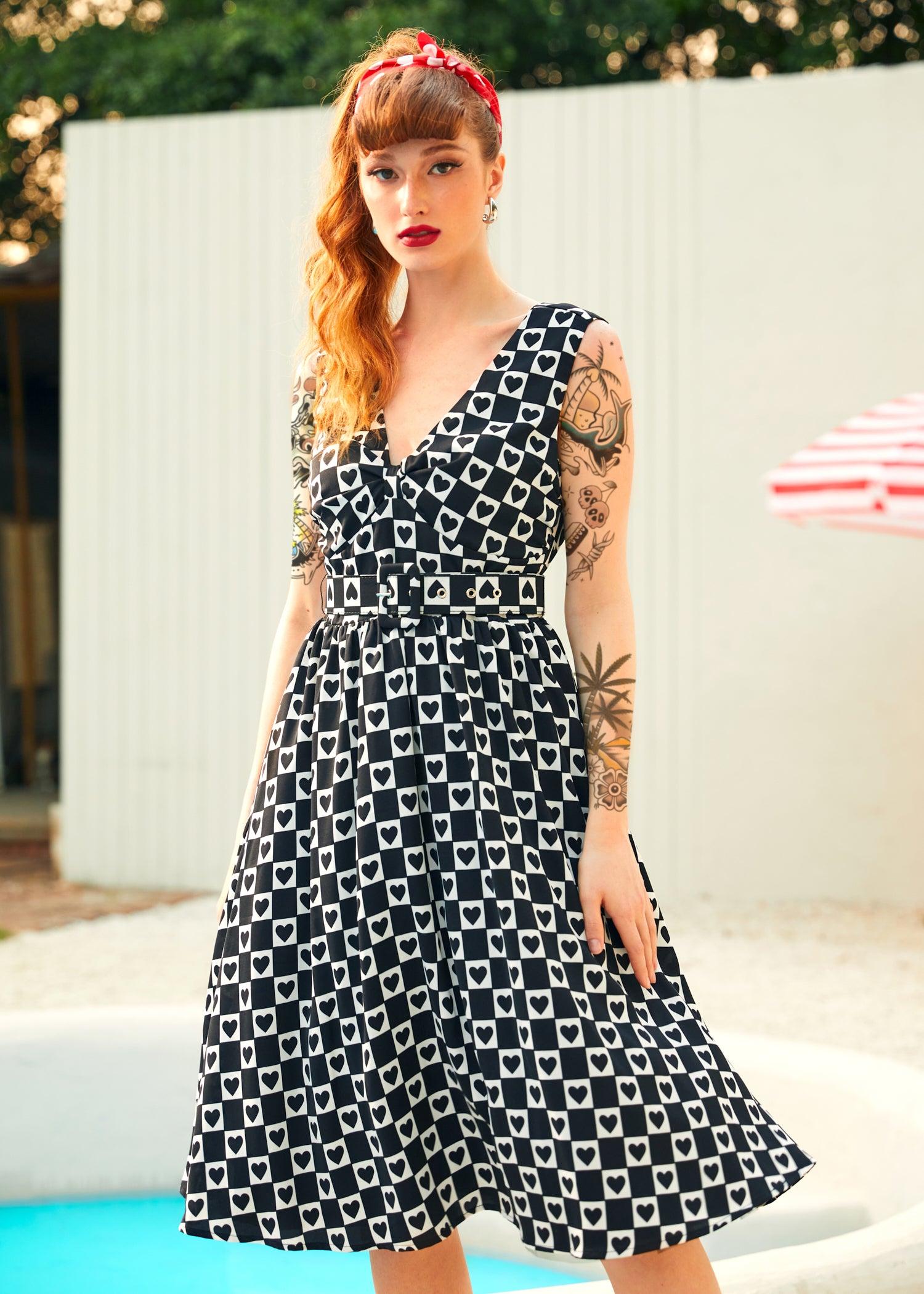 Hopeless Romantic Fit & Flare Dress Product Image