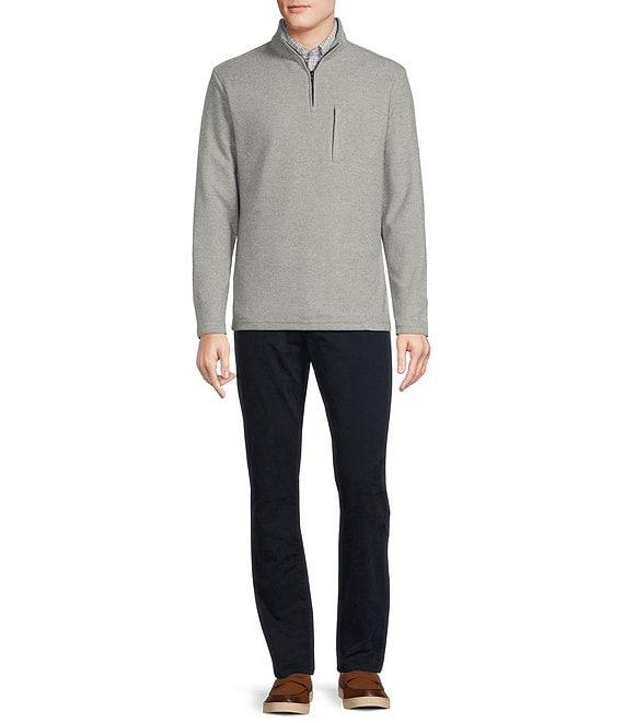 Cremieux Blue Label Fleece Quarter-Zip Sweater Product Image