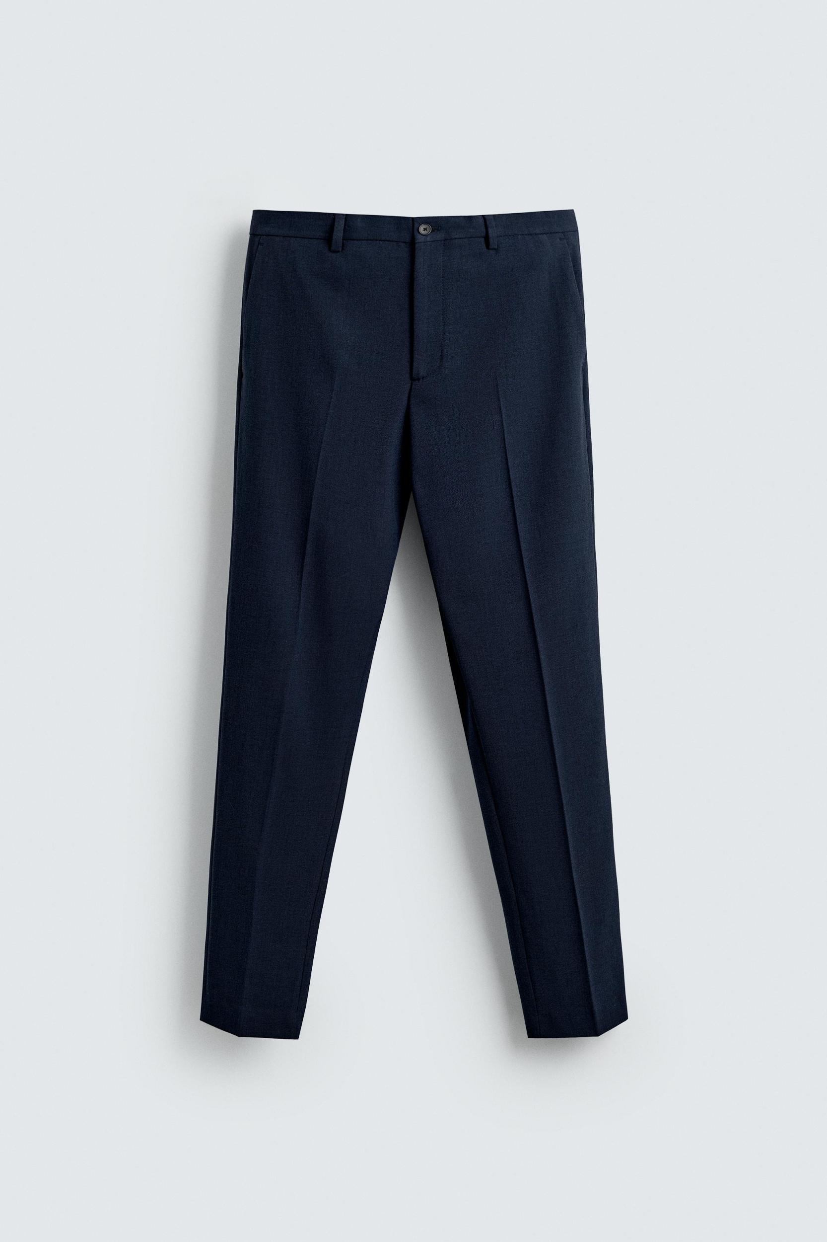 SLIM FIT SUIT PANTS Product Image