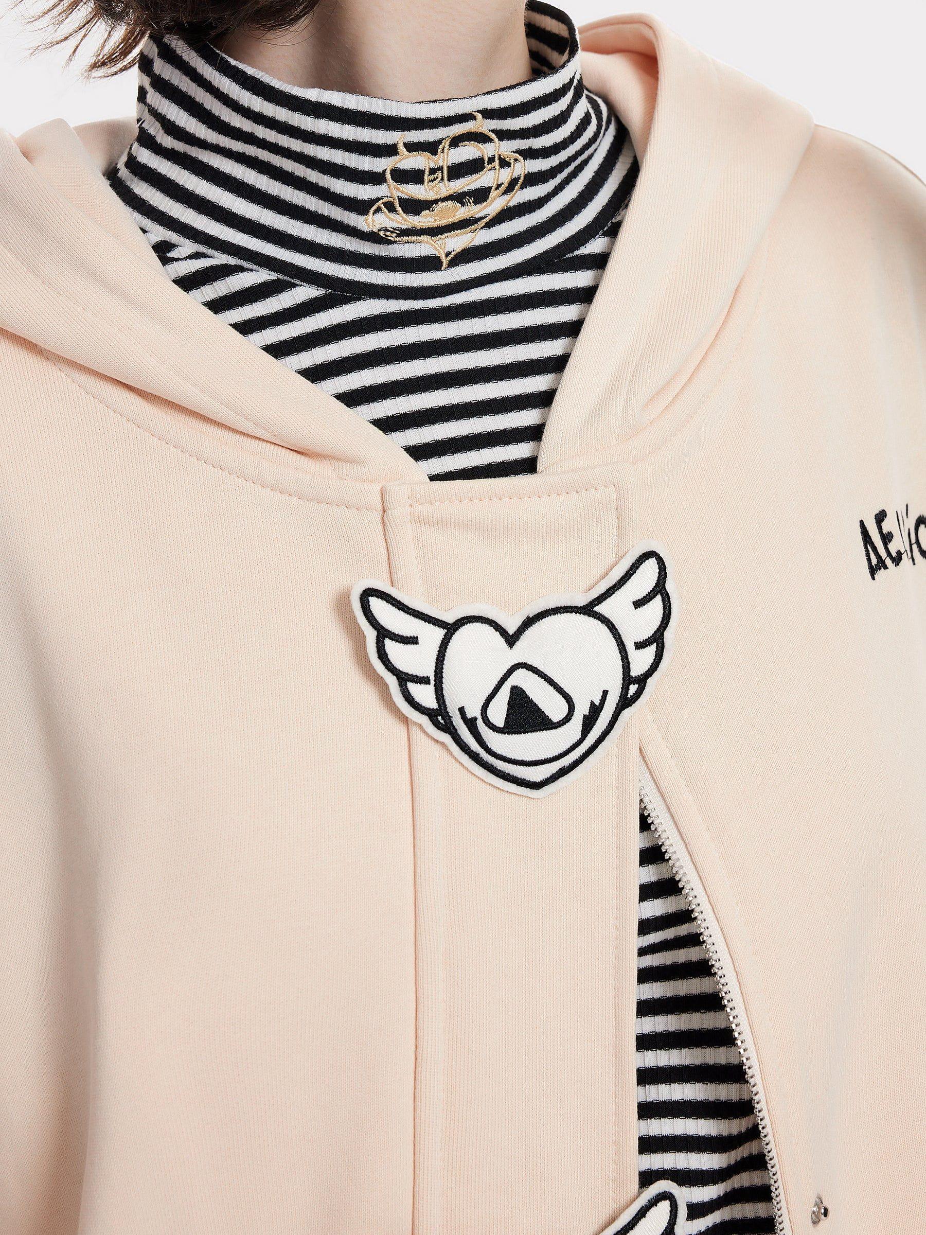 Aelfric Eden Heart Wing Pullover Hoodie Product Image