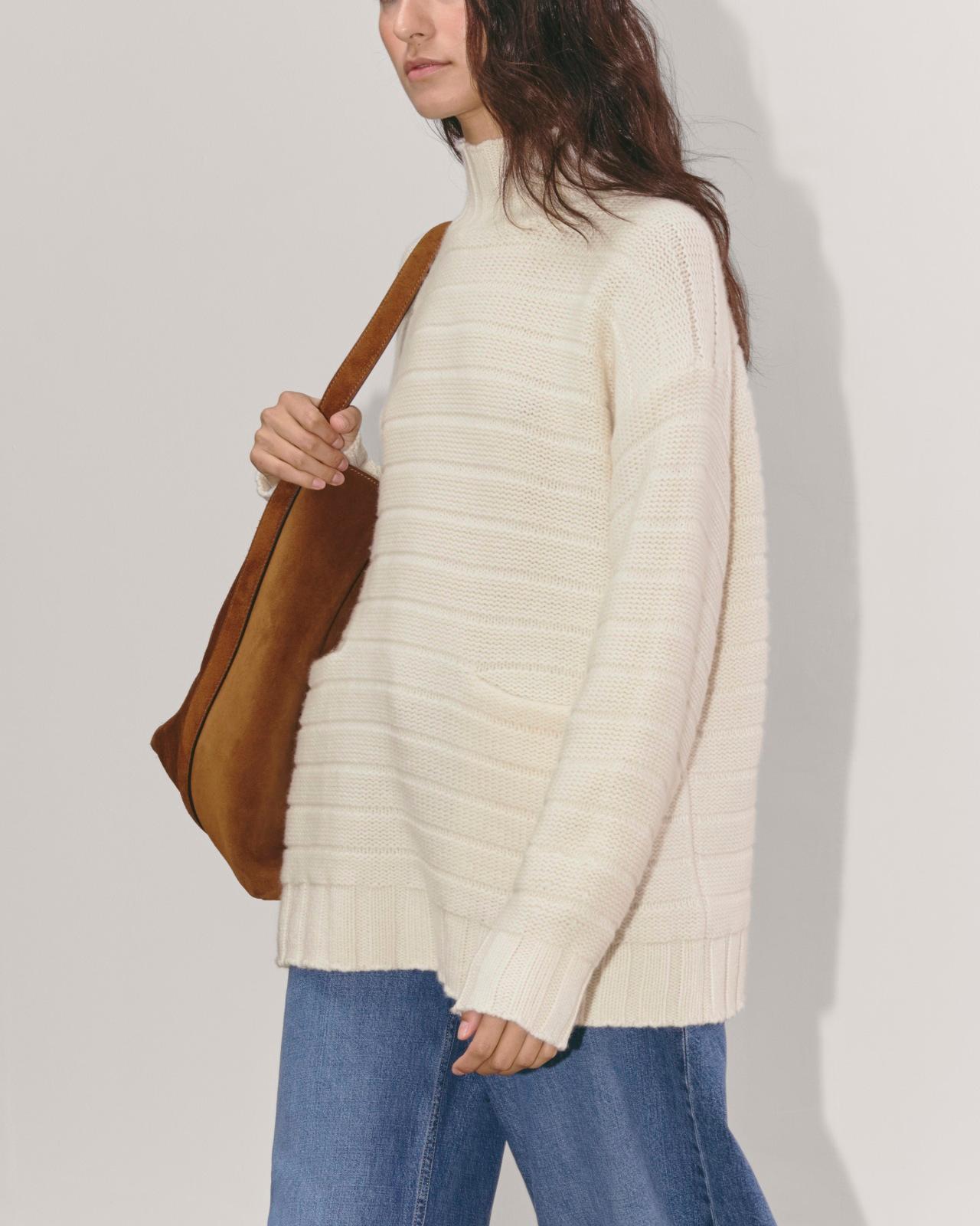 Womens Oversized Turtleneck in Luxe Merino Sweater by Everlane Product Image