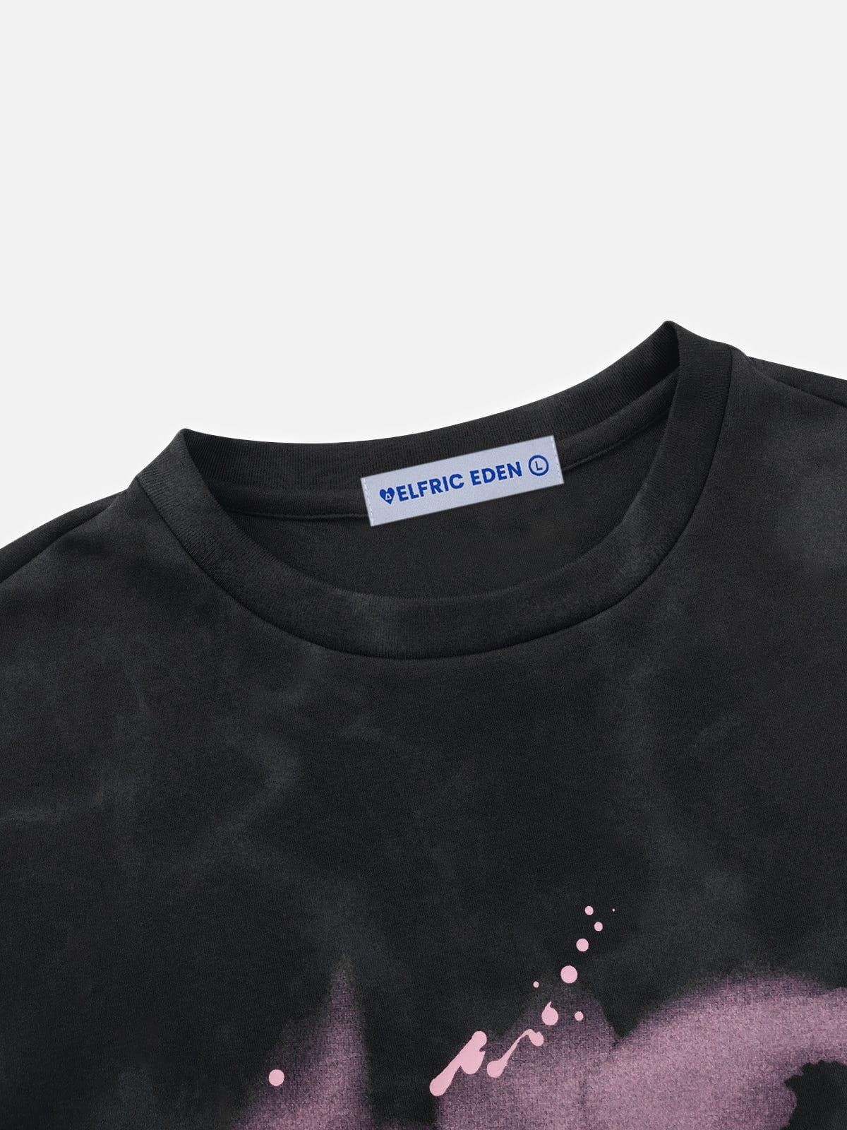 Aelfric Eden Washed Abstract Graphic Tee Product Image