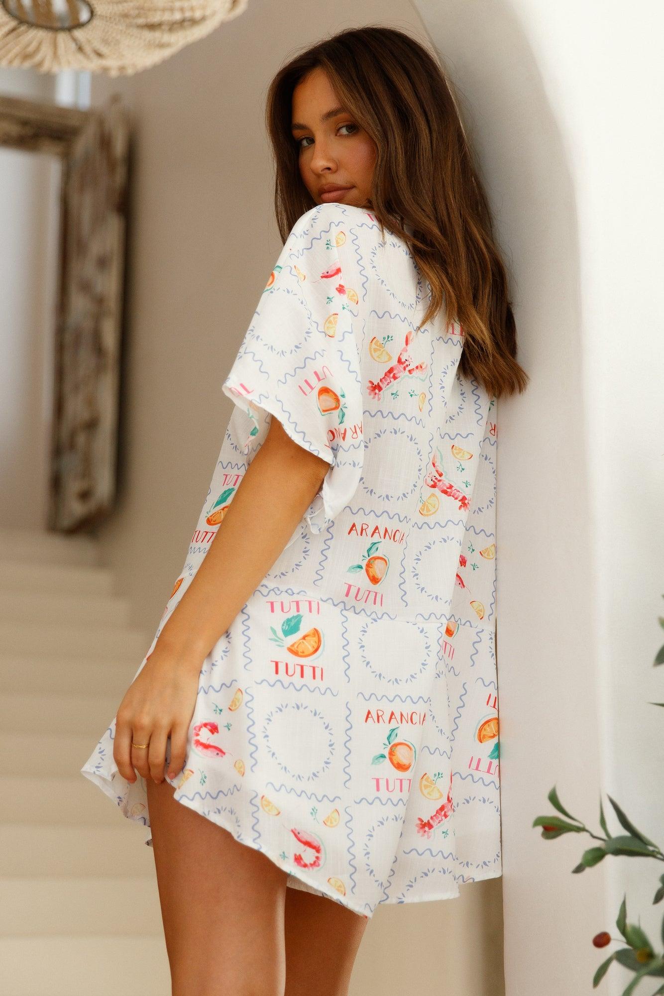 Fruit Salad Romper Multi Product Image