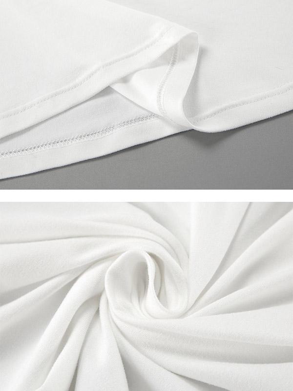 Loose Sleeveless See-Through Solid Color Split-Joint U-Neck Maxi Dresses Product Image