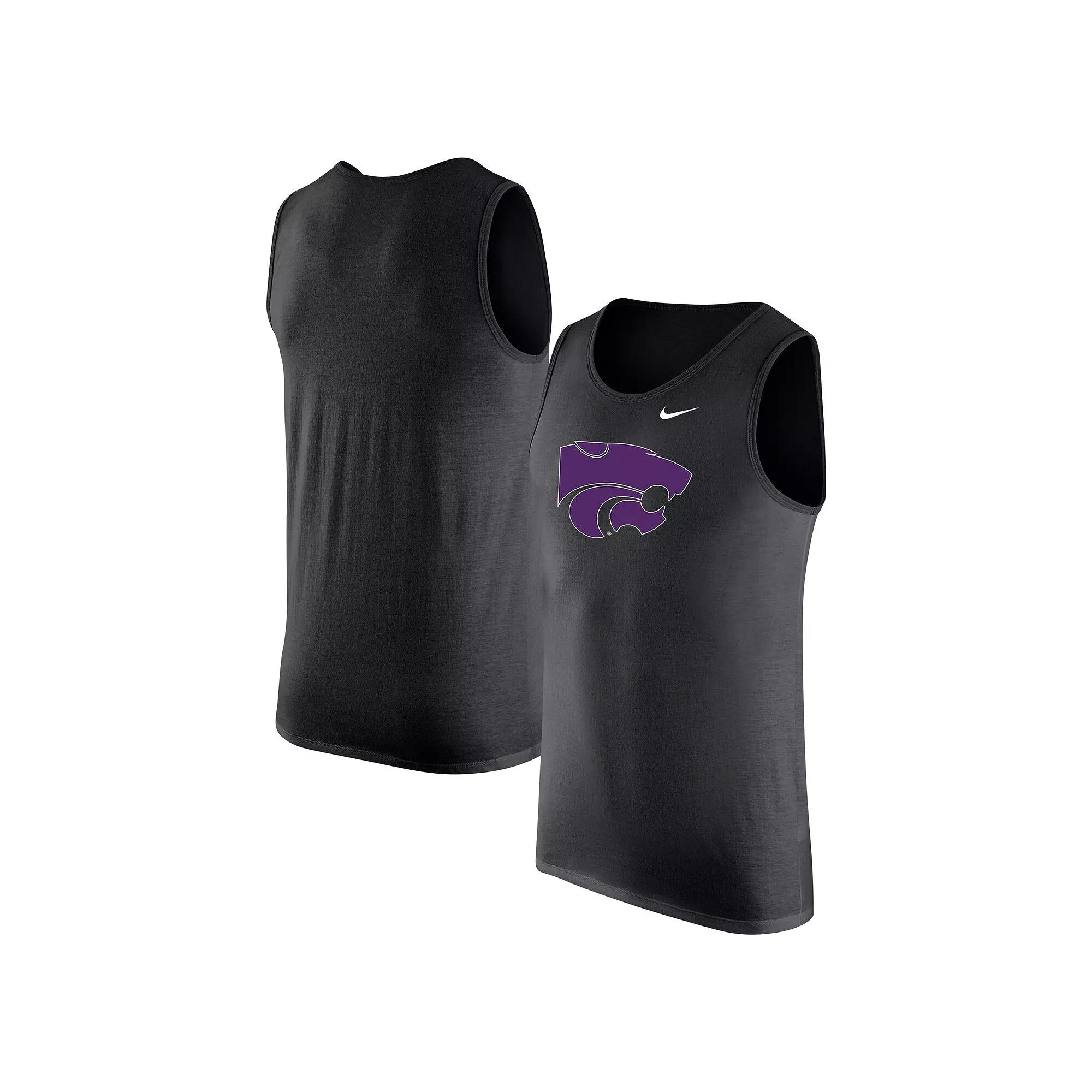 Men's Nike Black Kansas State Wildcats Tank Top,  Product Image