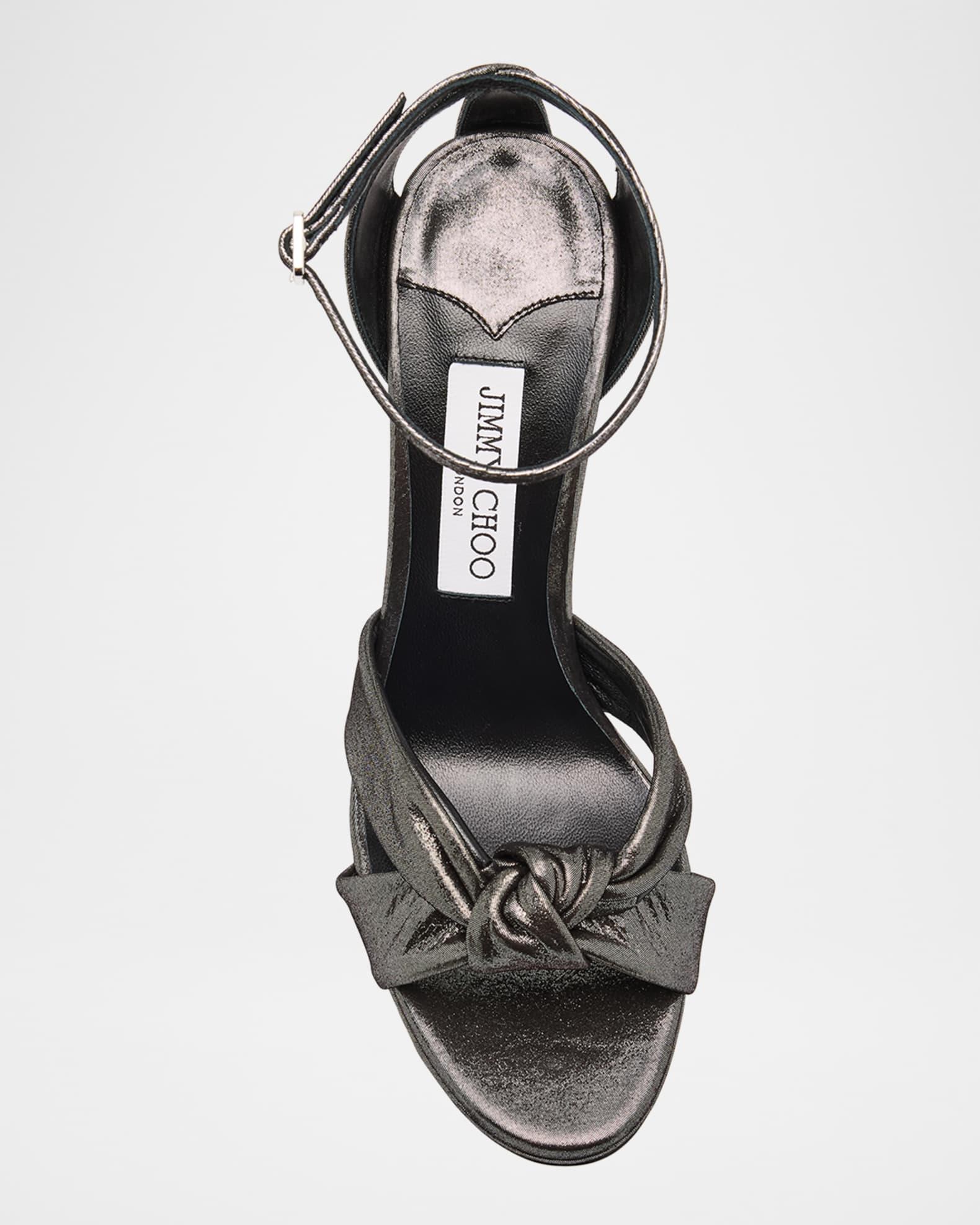 Rosie 100 Shimmer Suede Sandals Product Image