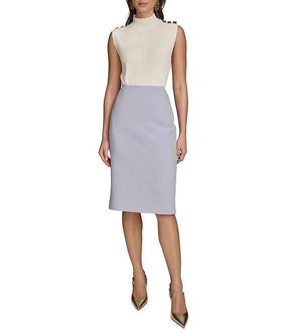 Donna Karan Cady Crepe Pencil Skirt Product Image