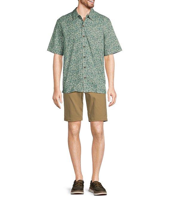 L.L. Bean Tropics Short Sleeve Printed Woven Shirt Product Image