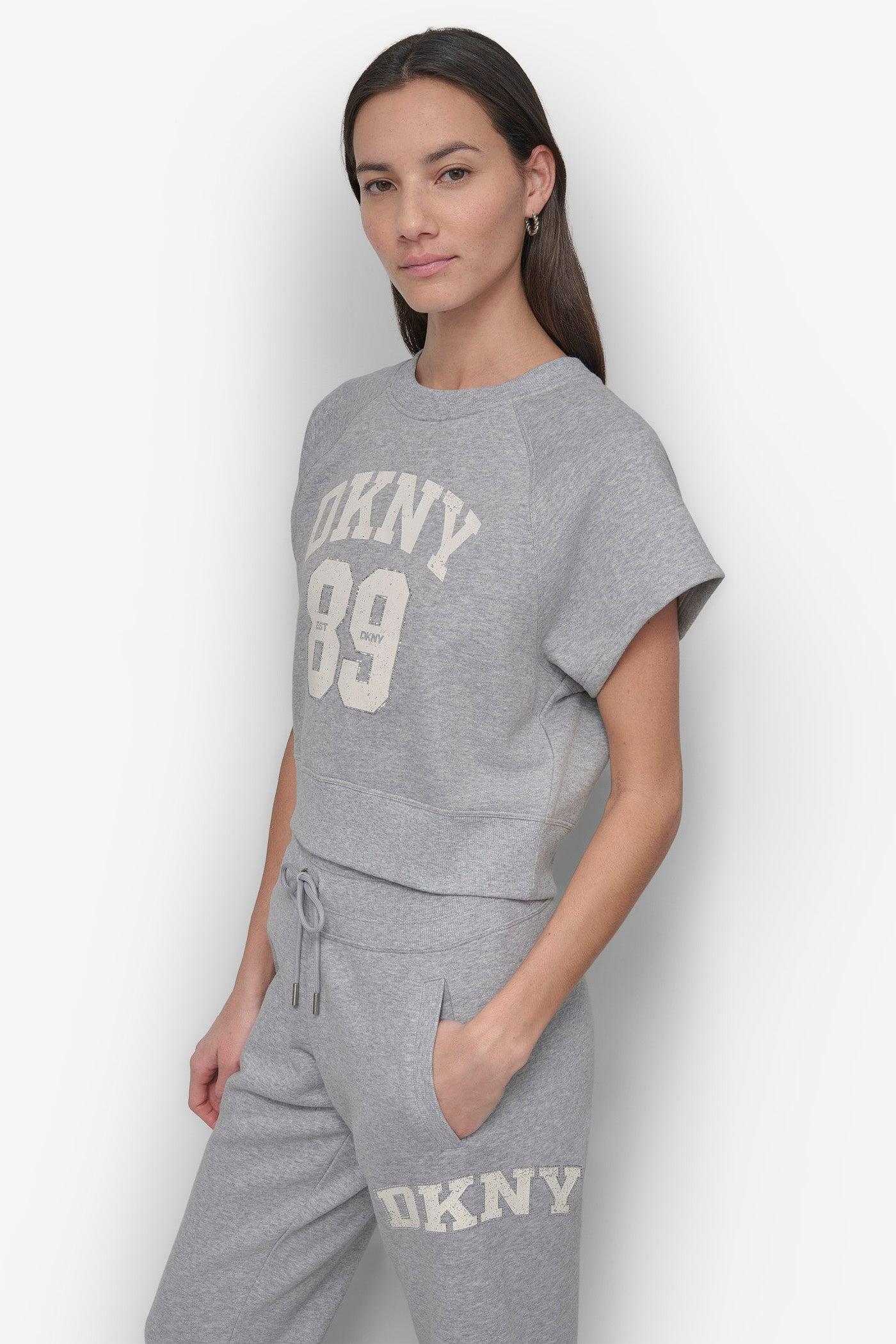 CROPPED CRYSTAL LOGO PERFORMANCE SWEATSHIRT Product Image