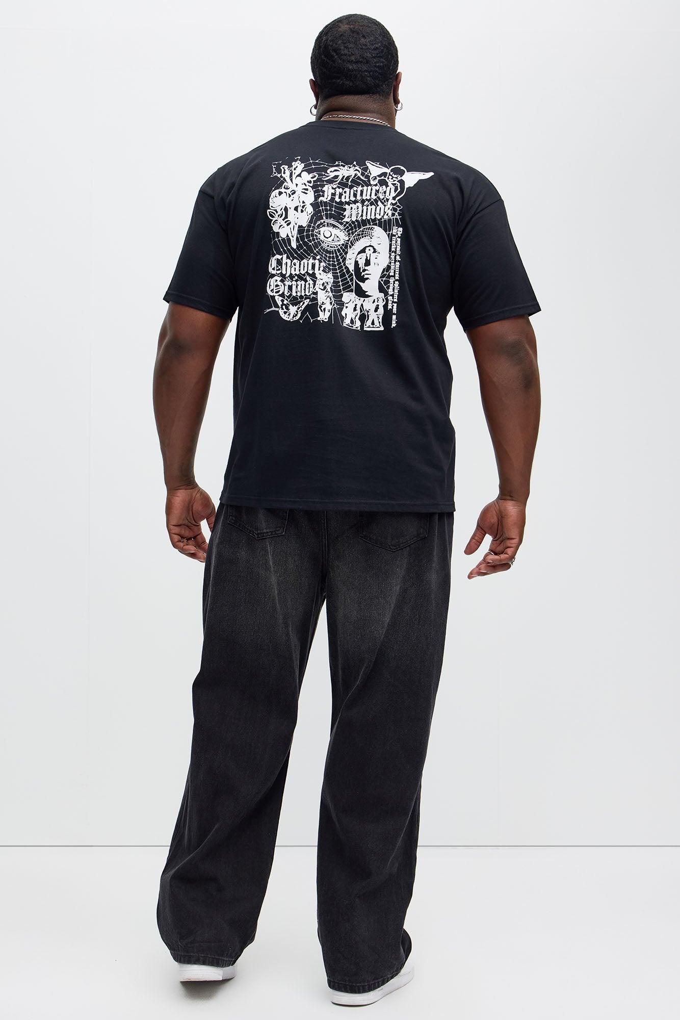 Fractured Minds Short Sleeve Tee - Black Product Image