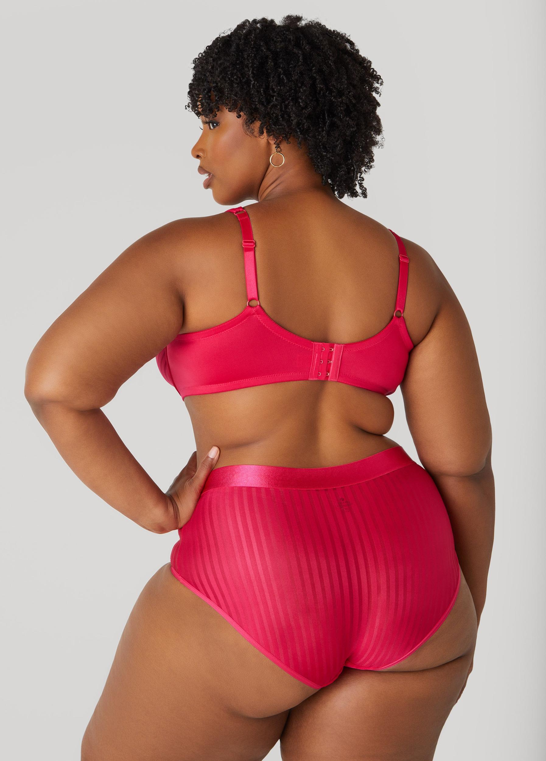 Striped Spacer Cup T-Shirt Bra Product Image