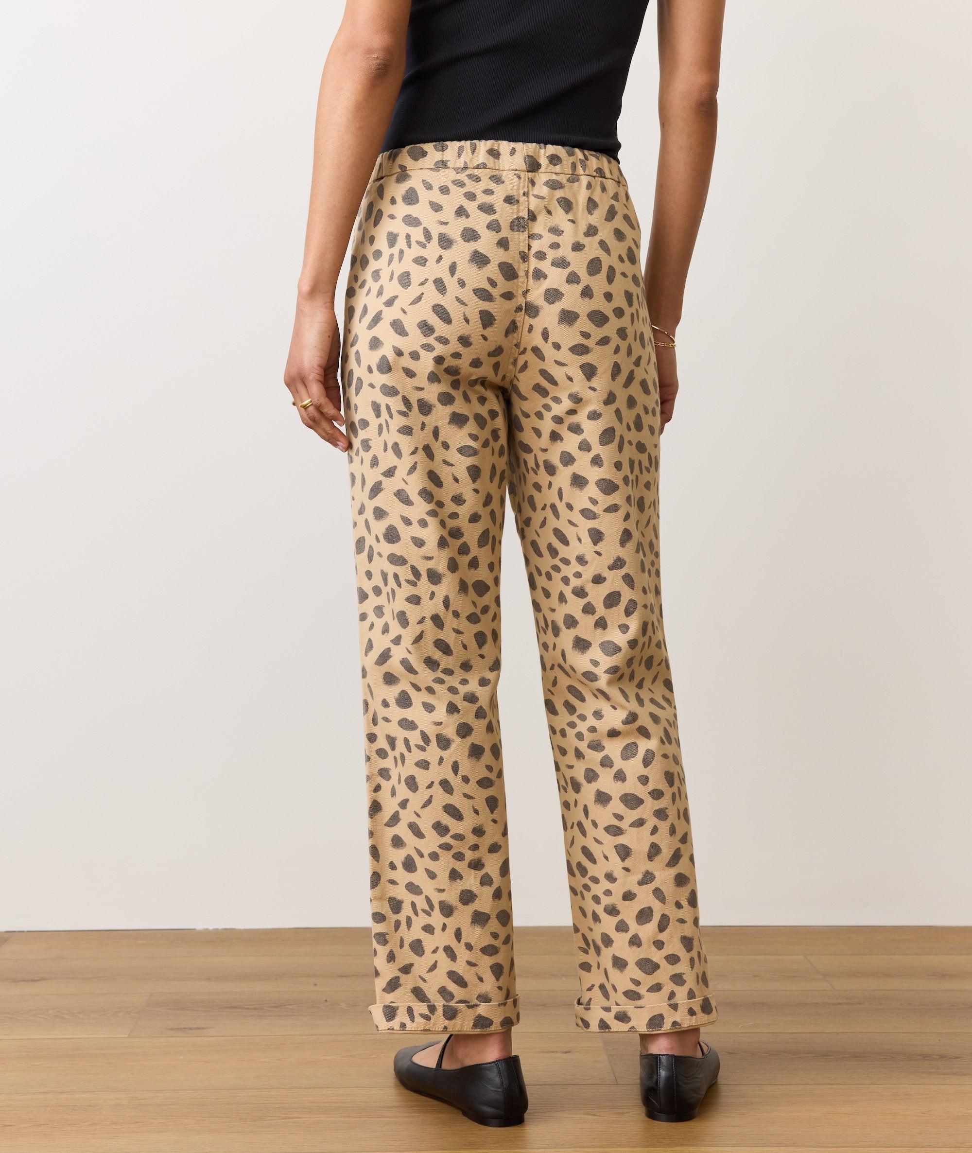 Denim Drawstring Pant Product Image