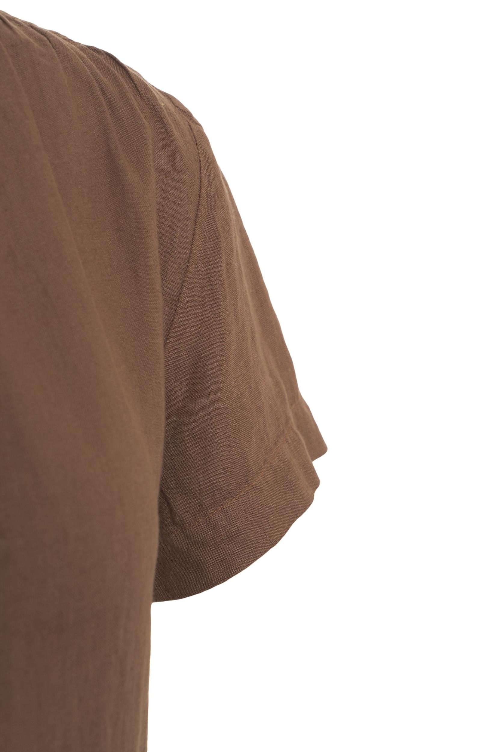 Maxi dress with waist belt Product Image