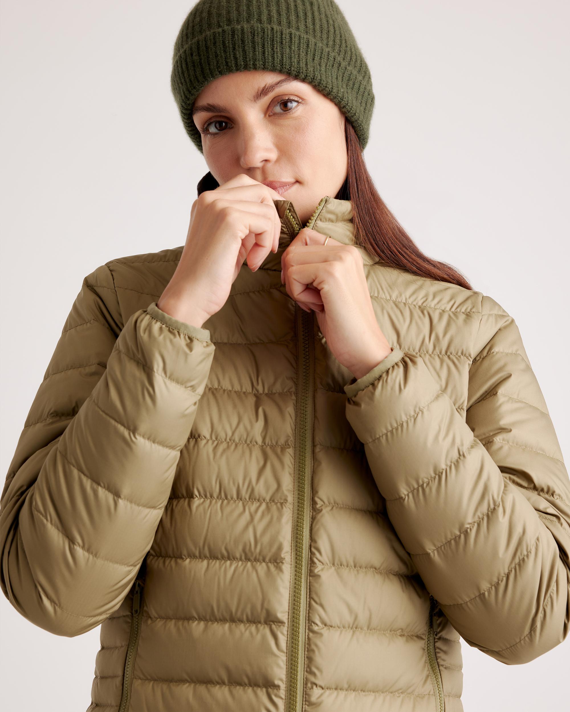 Quince | Women's Lightweight Down Packable Puffer Jacket Size XL, Recycled Polyester Product Image