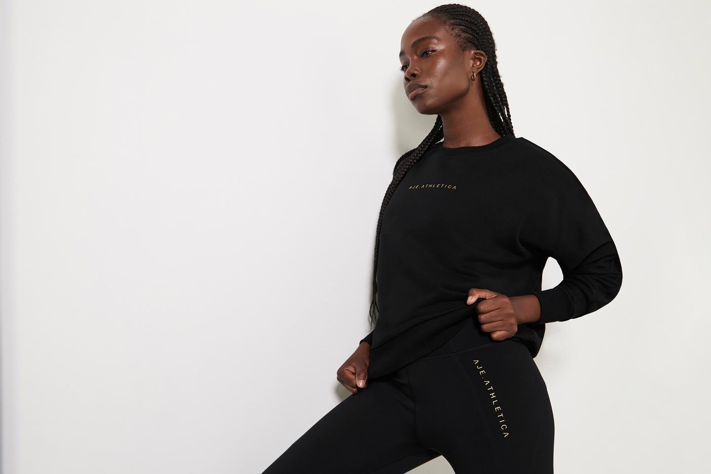 Metallic Signature Logo Crew Jumper 401 Product Image