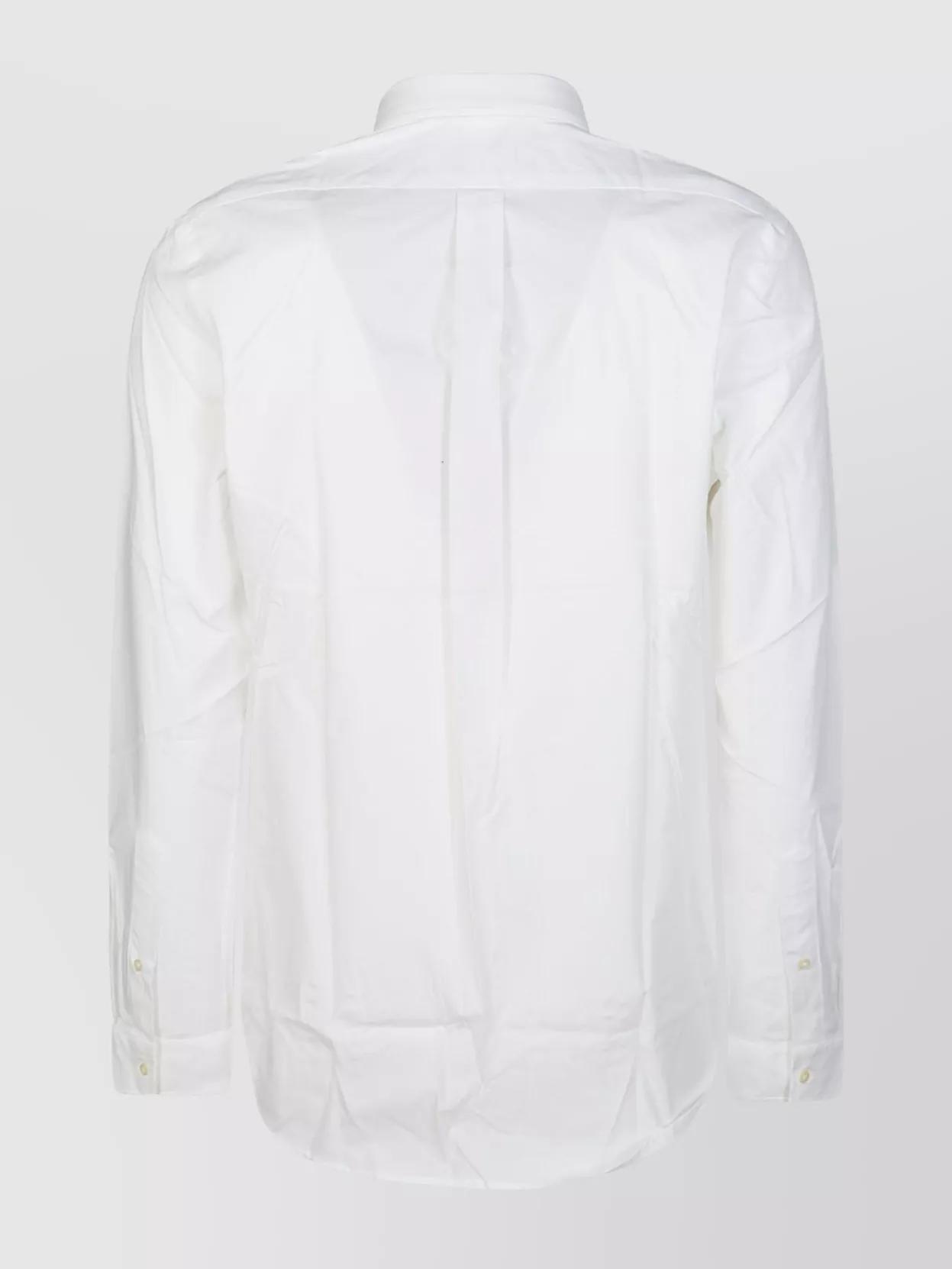 POLO RALPH LAUREN Long Sleeve Sport Shirt Clothing In White Product Image