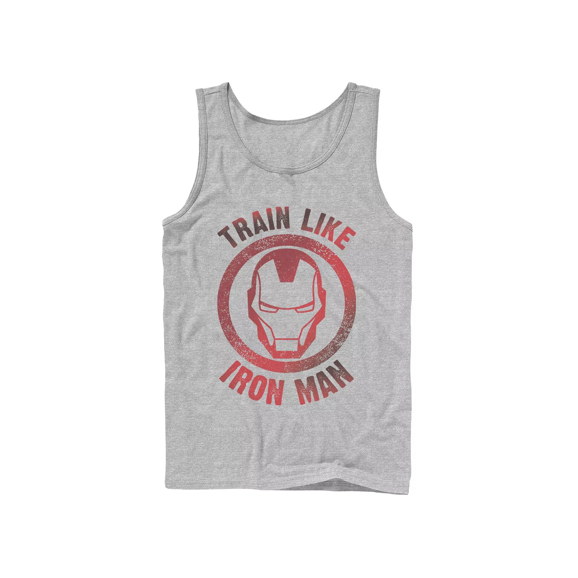 Men's Marvel Built Like Ironman Icon Tank Top, Boy's,  Product Image