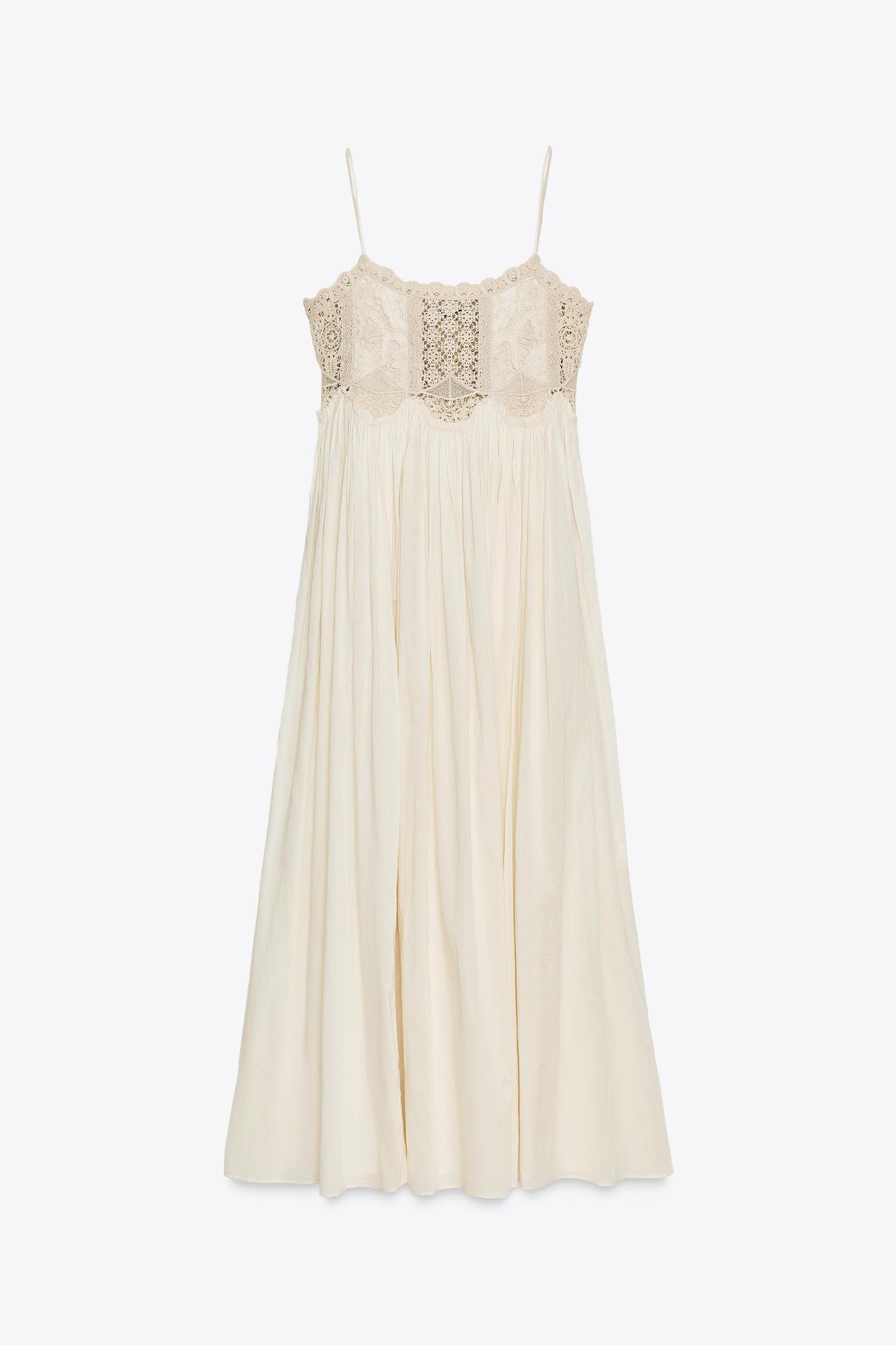 ZW COLLECTION CROCHET STRAP DRESS Product Image