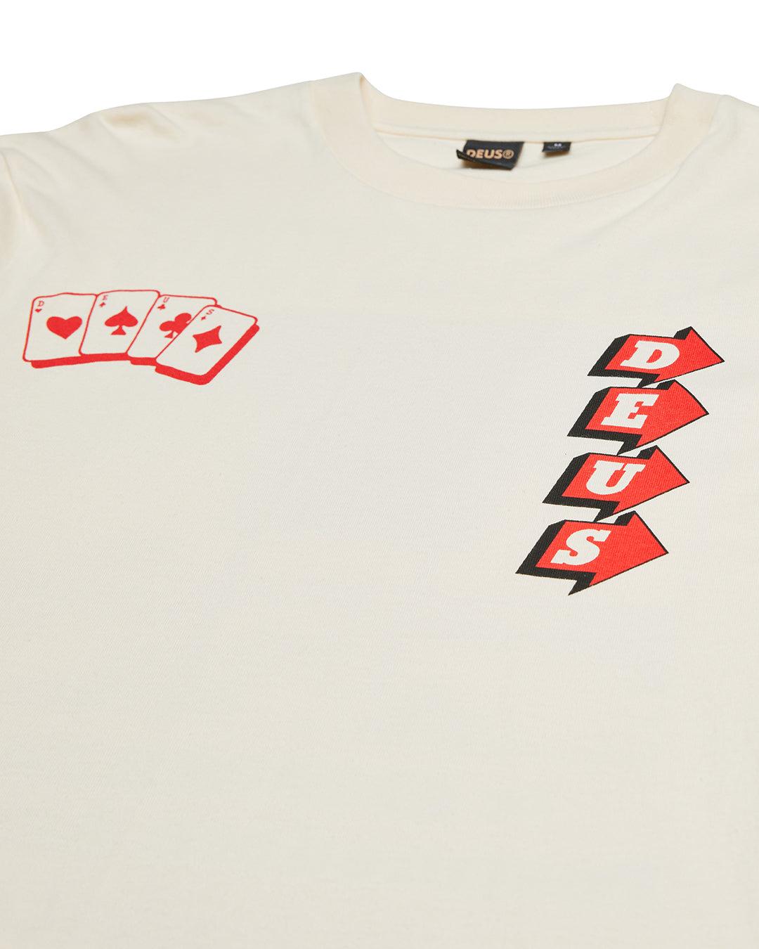 Way Off Long Sleeve Tee - Dirty White Product Image