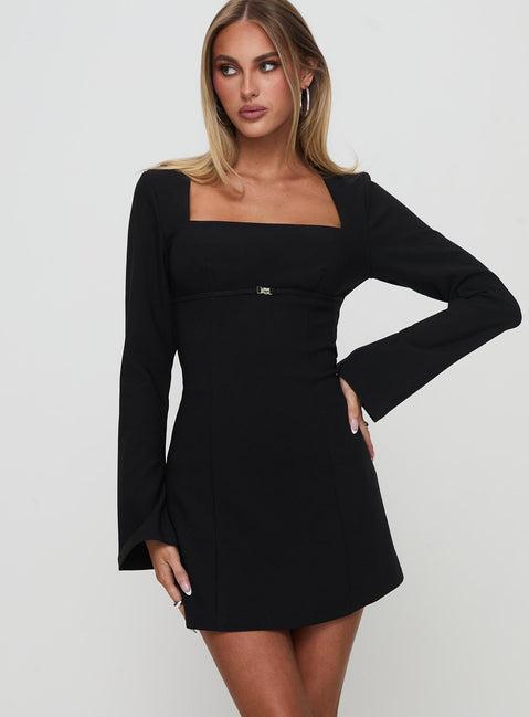 Flounce Romper Black Product Image