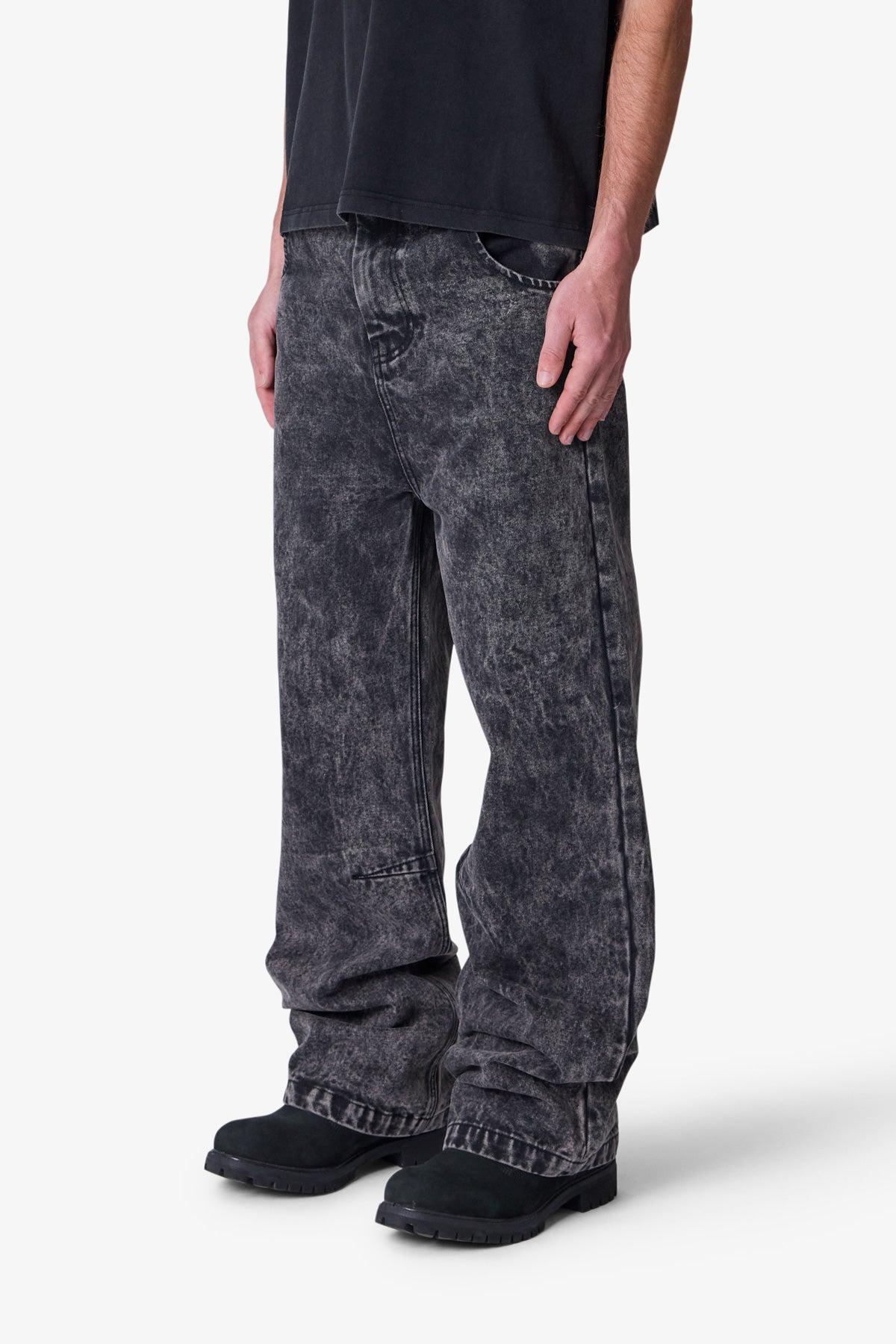 Baggy Moto Denim - Vintage Black Product Image