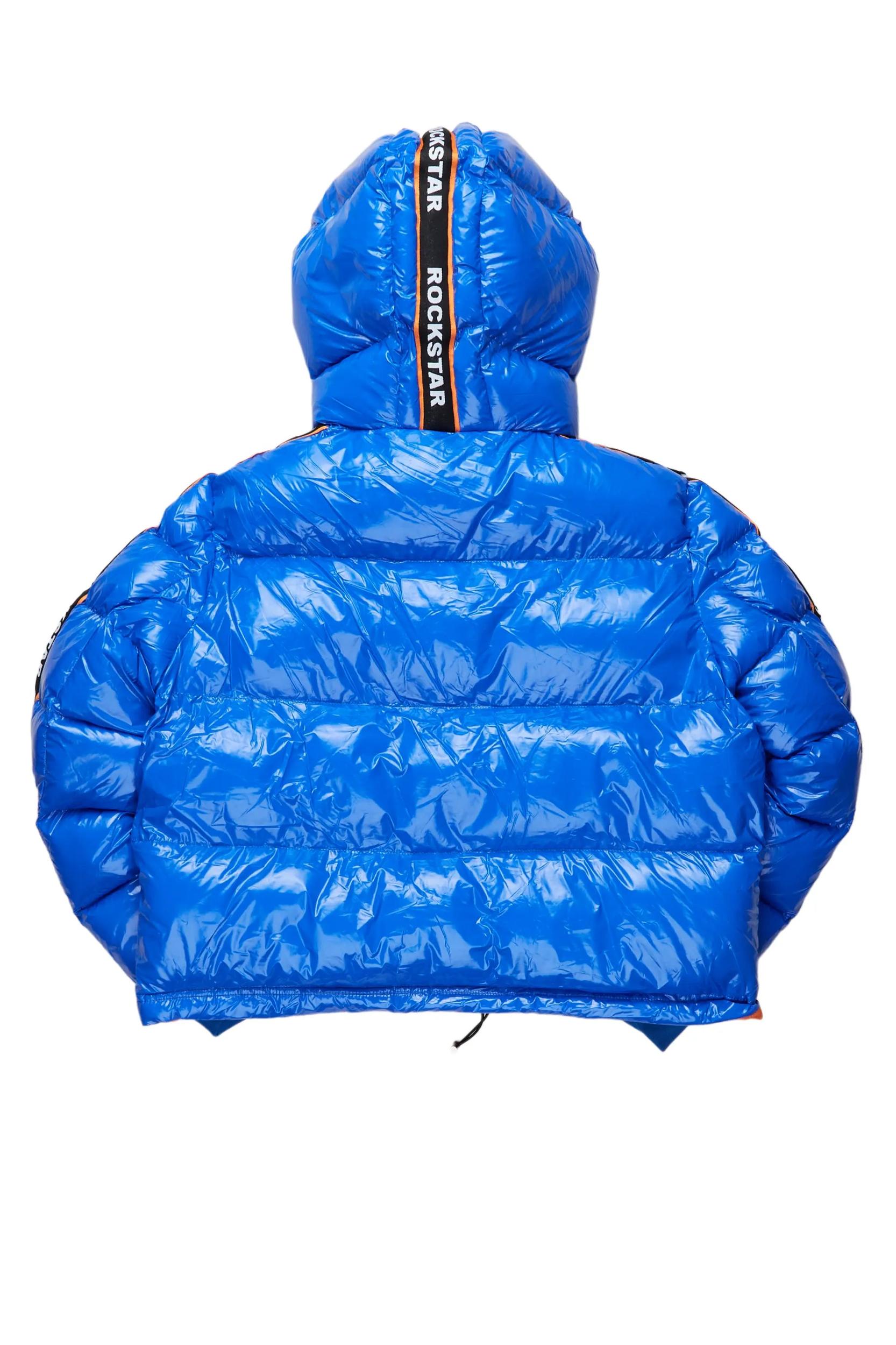 Jackey Royal Blue Puffer Jacket Female Product Image